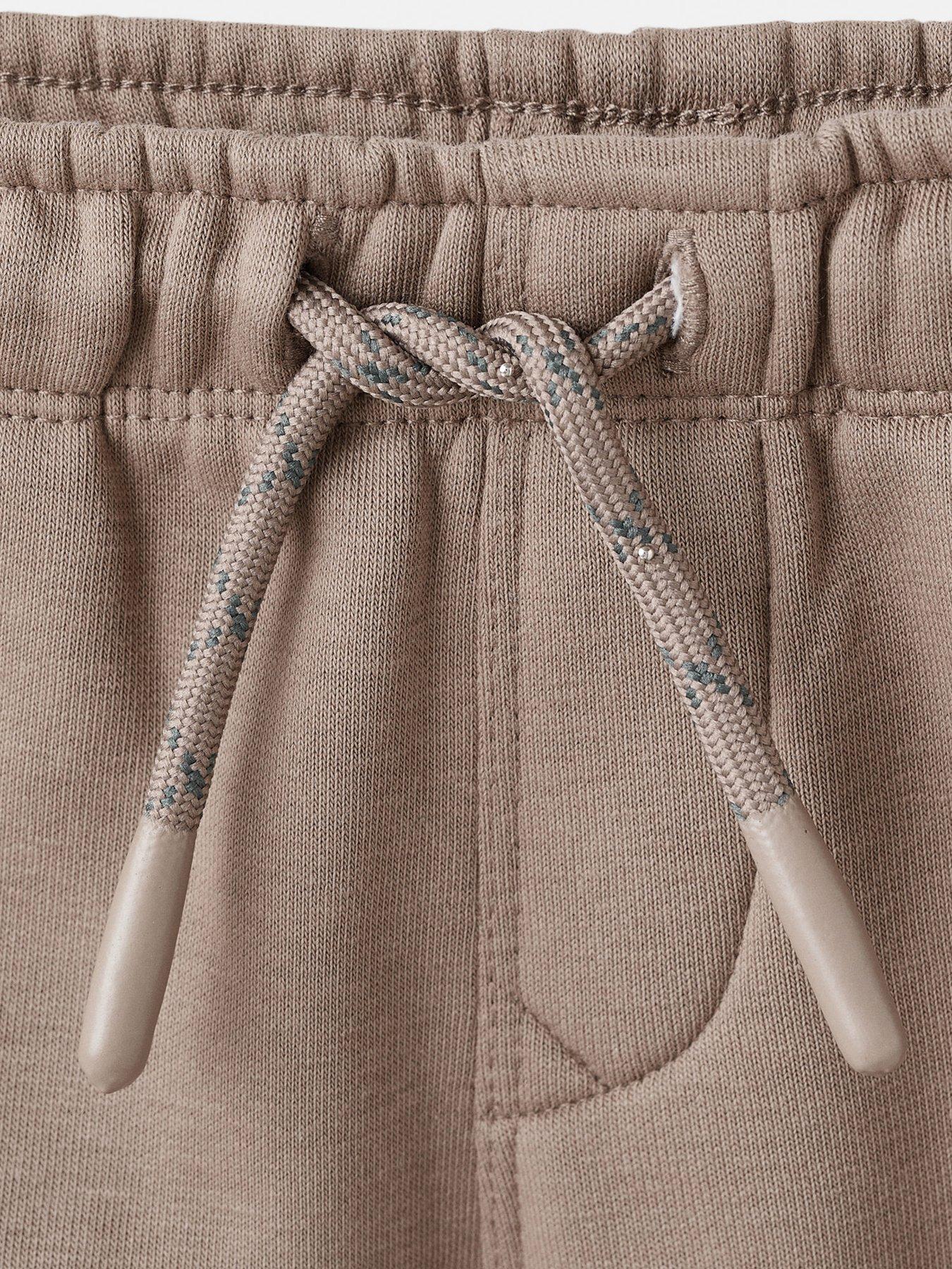 Image 4 of 4 of Mango Younger Boys Cargo Pocket Joggers - Brown