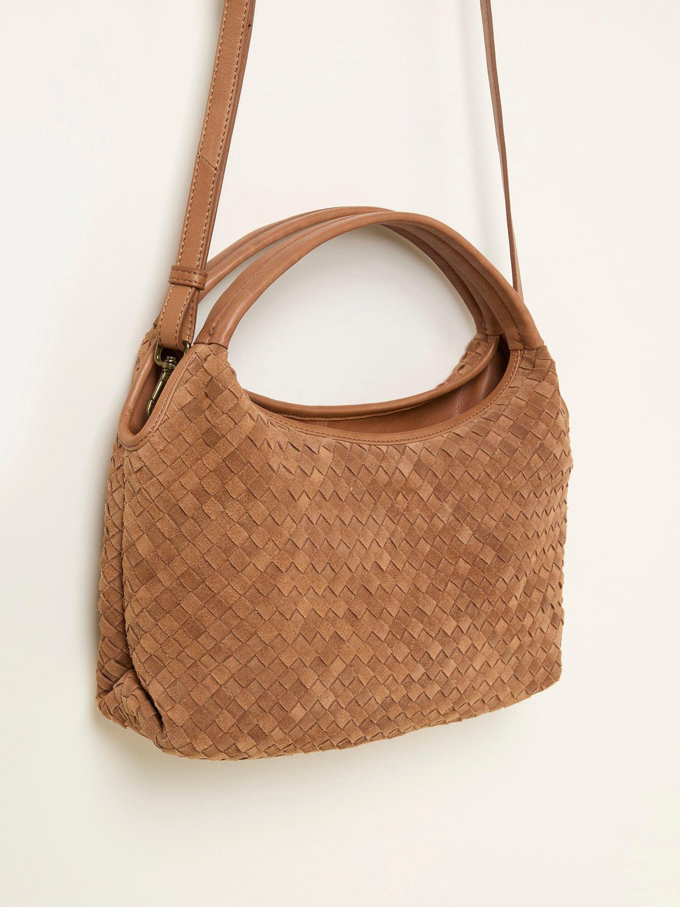 Image 2 of 3 of FatFace Esme Woven Bag - Tan Brown