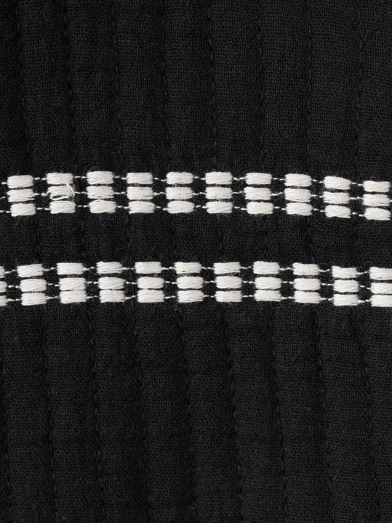 Image 4 of 6 of Mango Girls Tie Detail Waistcoat - Black