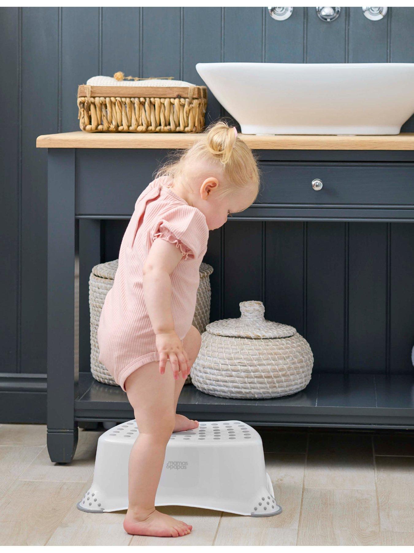 Image 3 of 3 of Mamas & Papas Anti Slip Step Up Stool - Pebble Grey