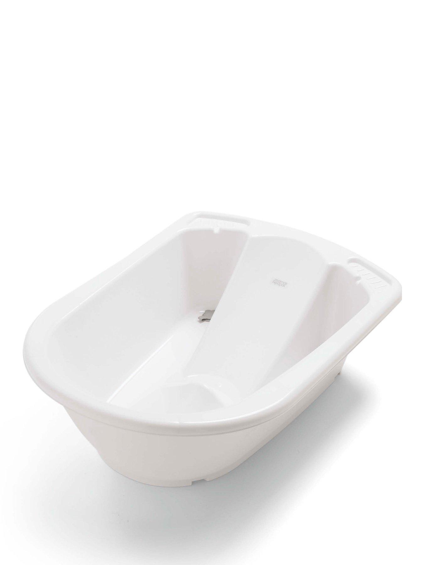 undefined Two Stage Bath - White/Grey