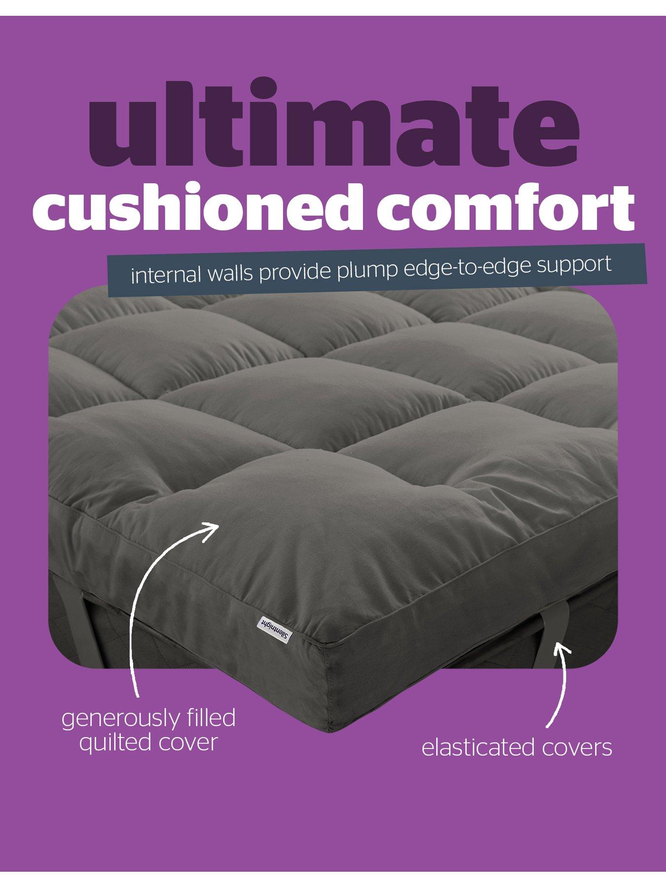 Image 3 of 7 of Silentnight Ultimate Deep Sleep Charocal Mattress Topper