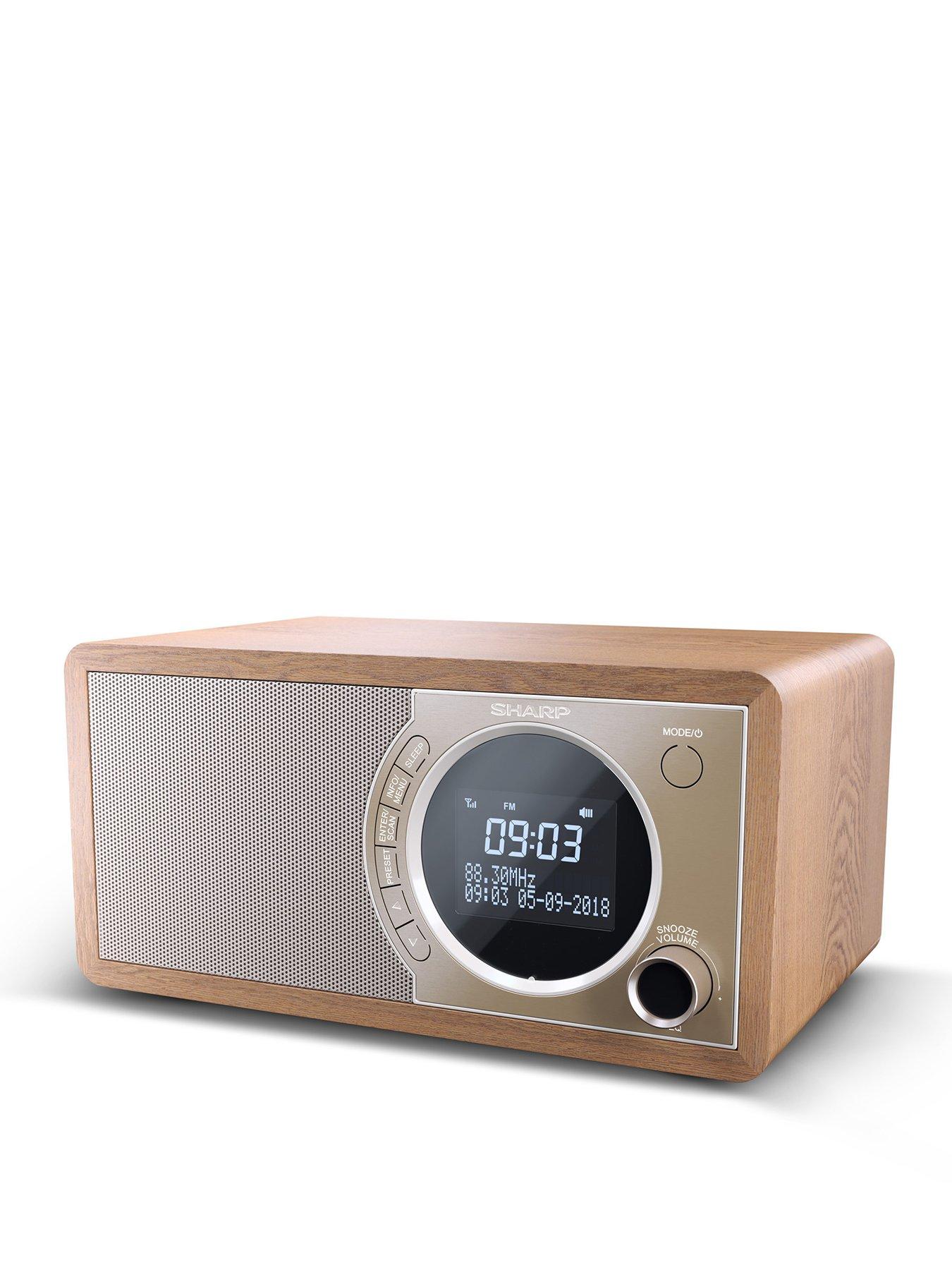 undefined DR-450 Digital Radio - Brown