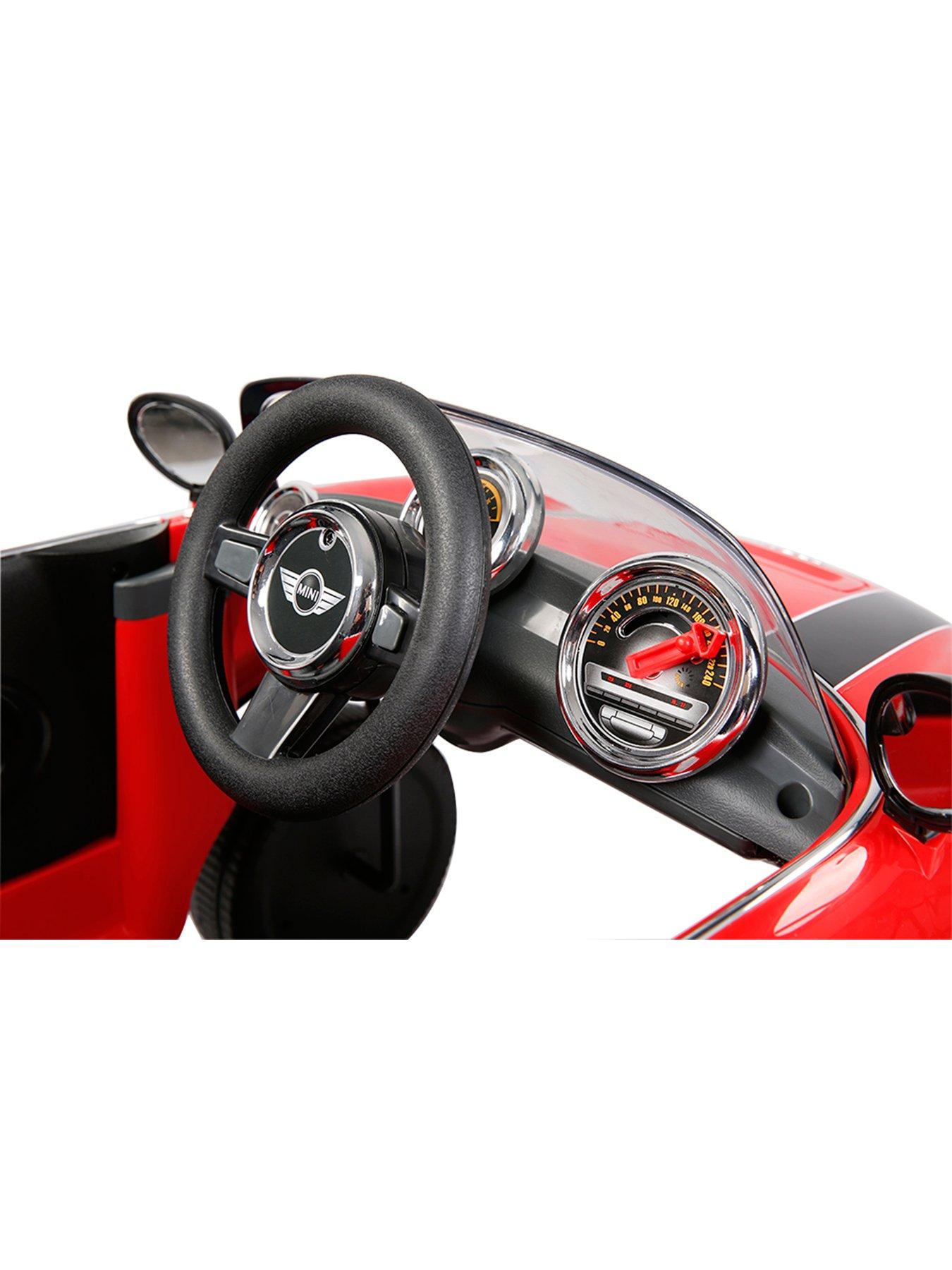Image 5 of 7 of Mini Cooper Play Push Car Ride-On&nbsp;with Parental Handle - Red
