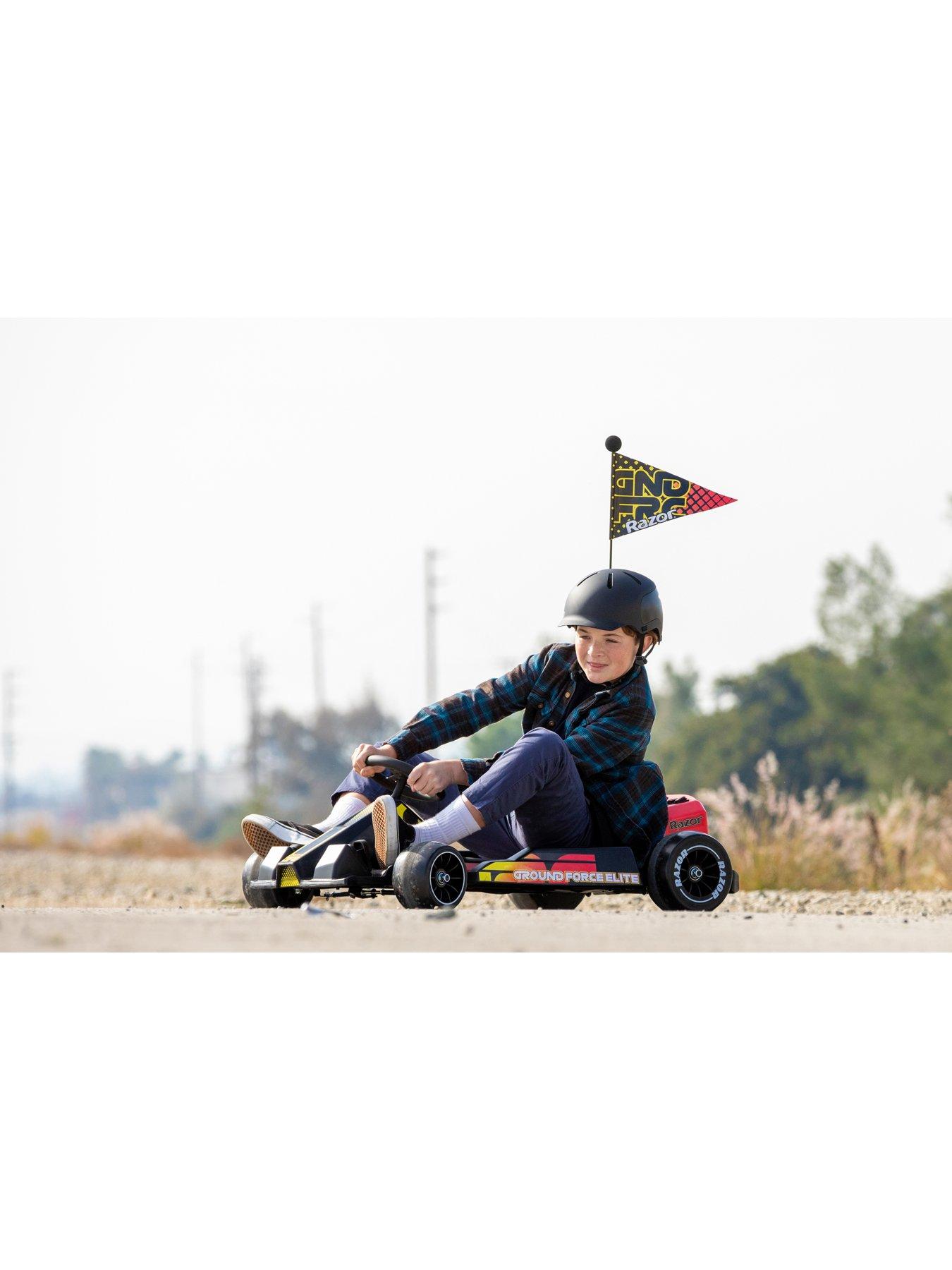 Image 6 of 8 of Razor Ground Force Elite 36 Volt Go Kart  - Red