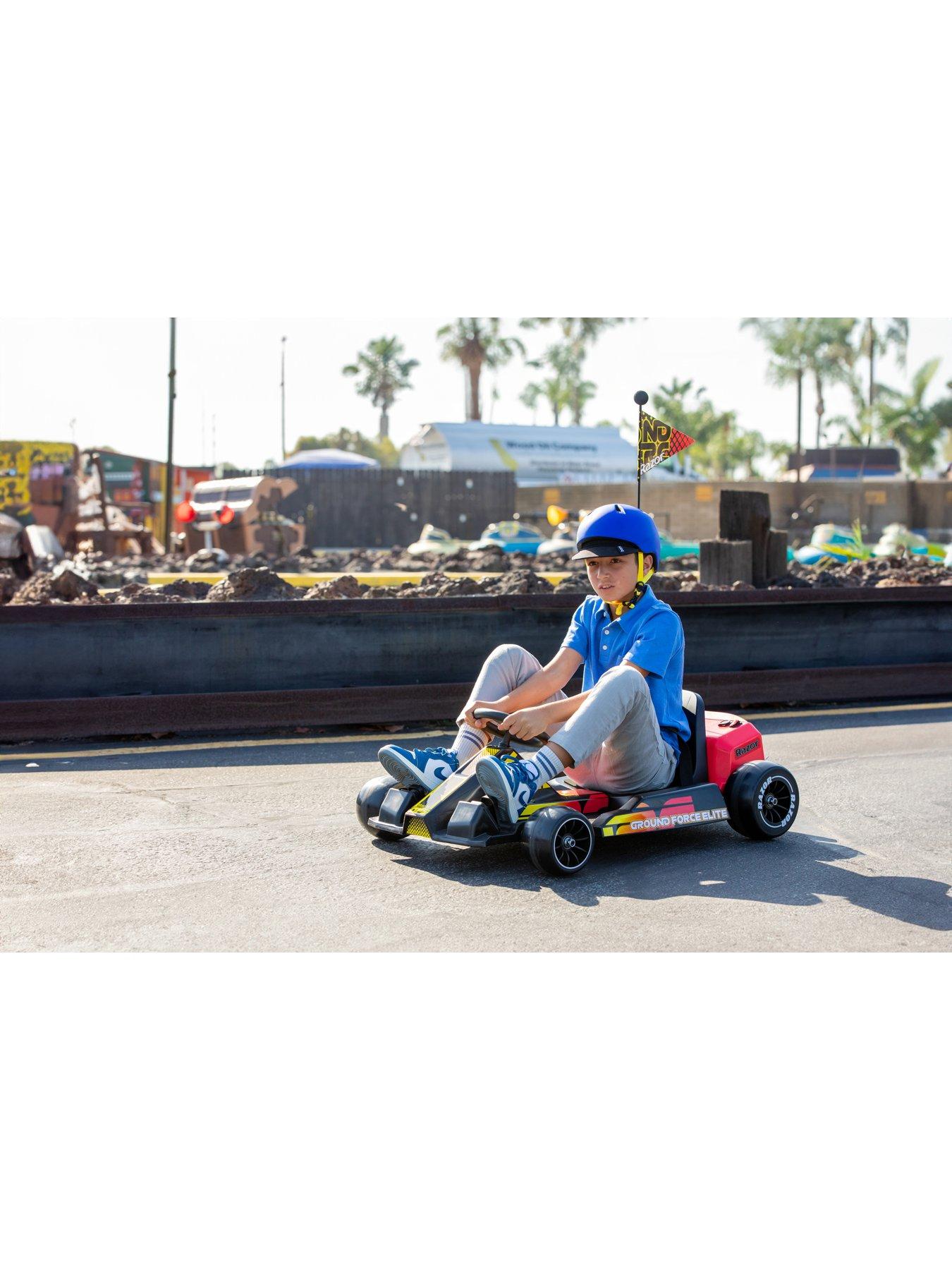 Image 7 of 8 of Razor Ground Force Elite 36 Volt Go Kart  - Red