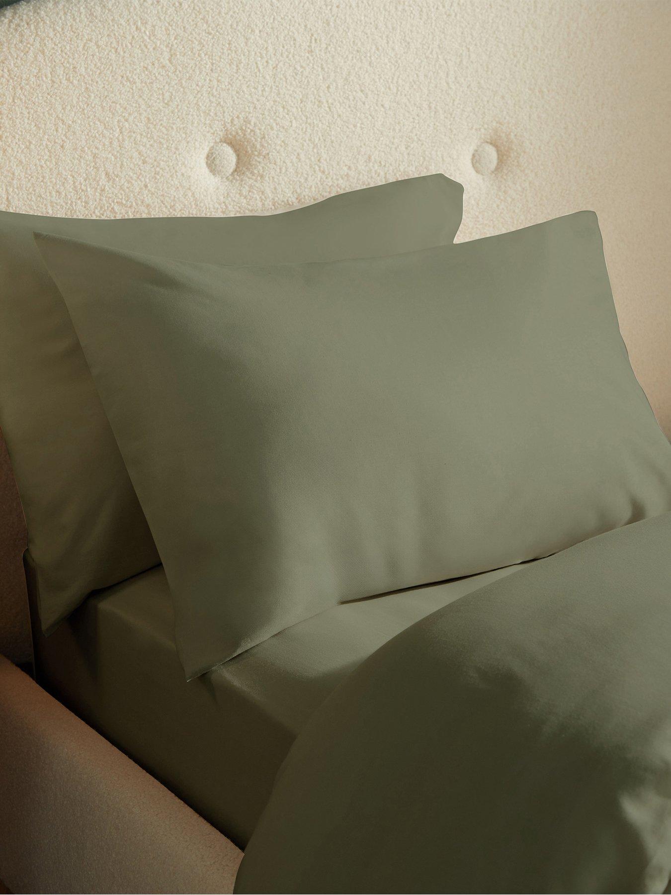 Image 1 of 6 of Silentnight Brushed Cotton Pillowcase Pair