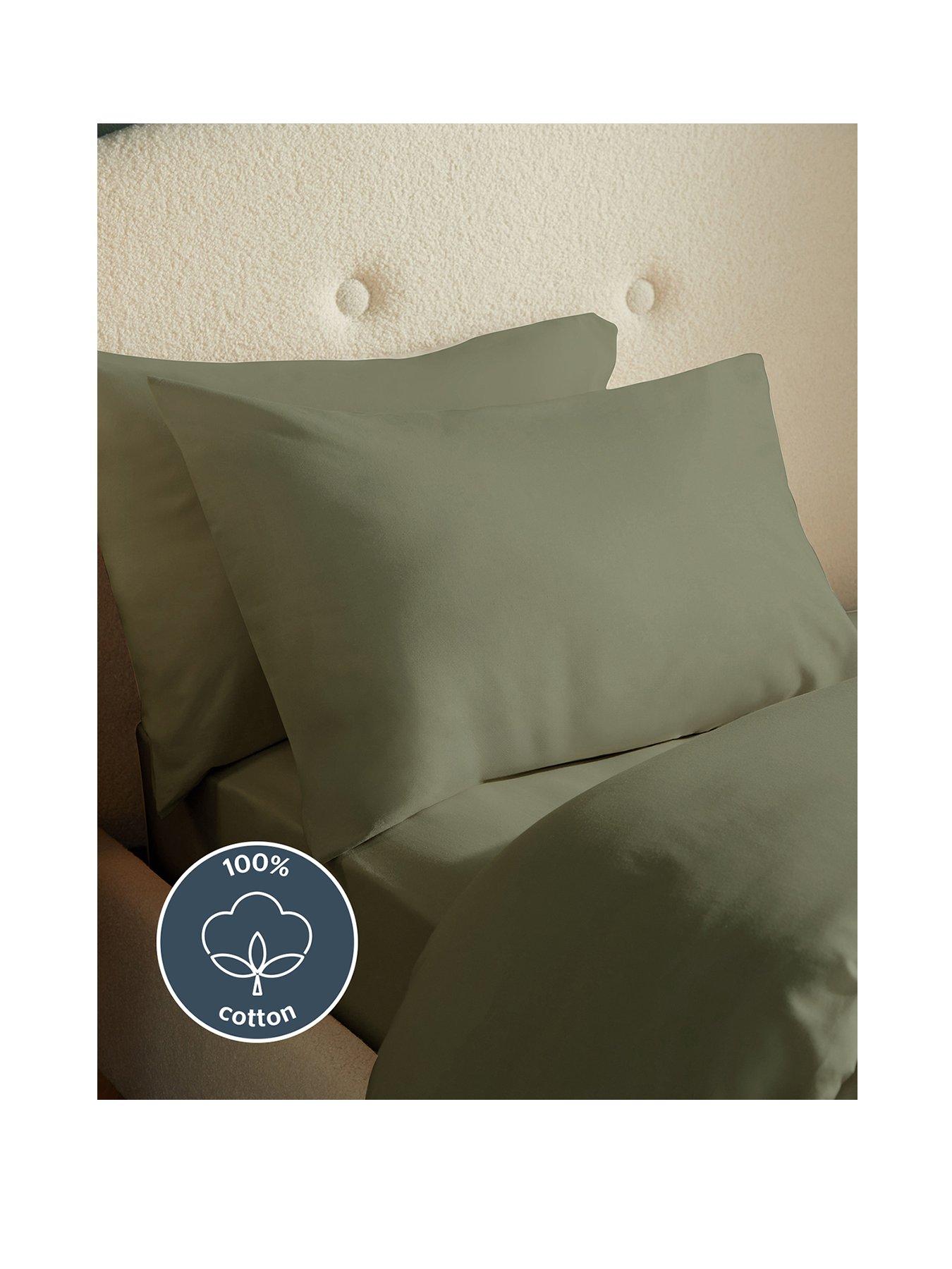 Image 2 of 6 of Silentnight Brushed Cotton Pillowcase Pair