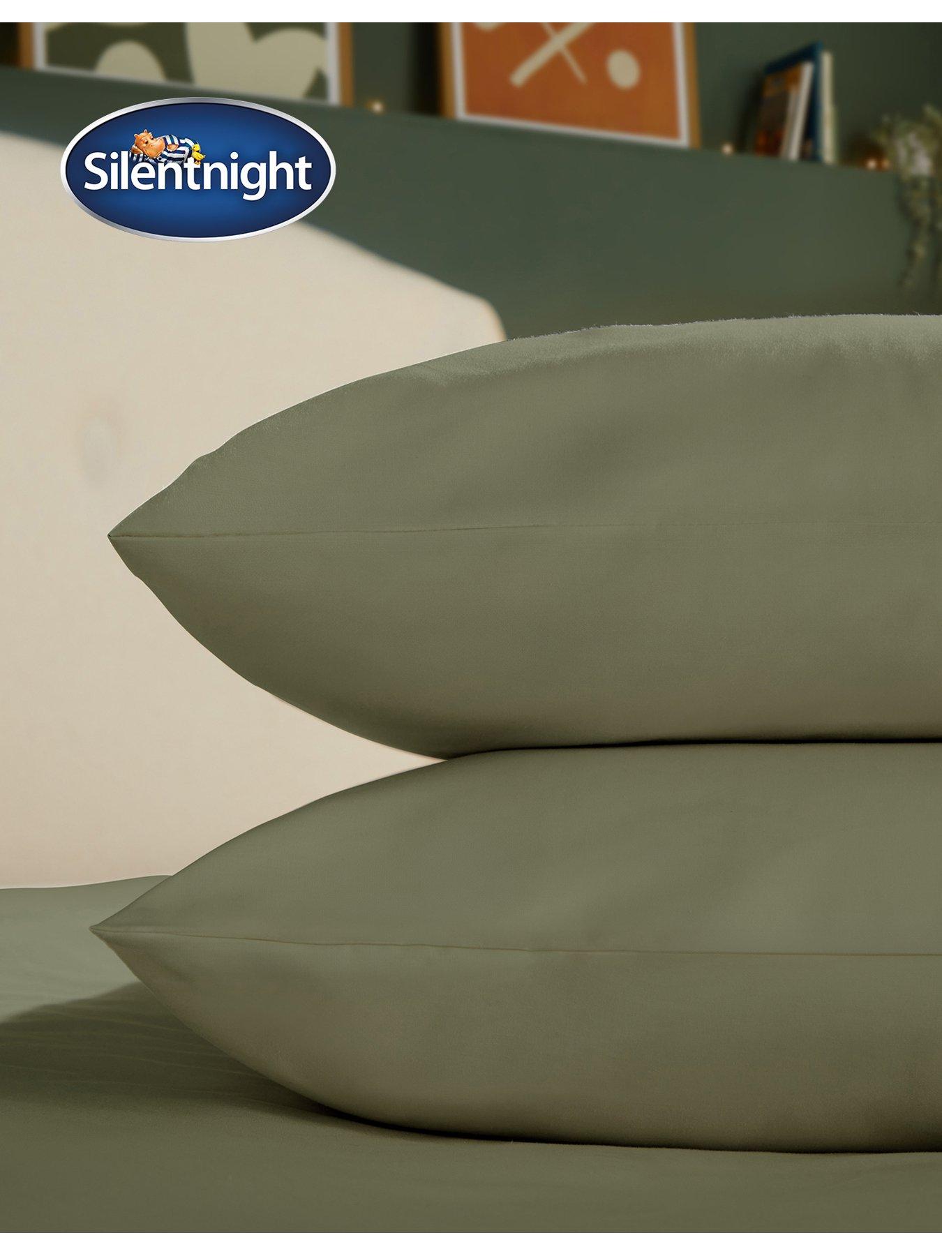 Image 4 of 6 of Silentnight Brushed Cotton Pillowcase Pair