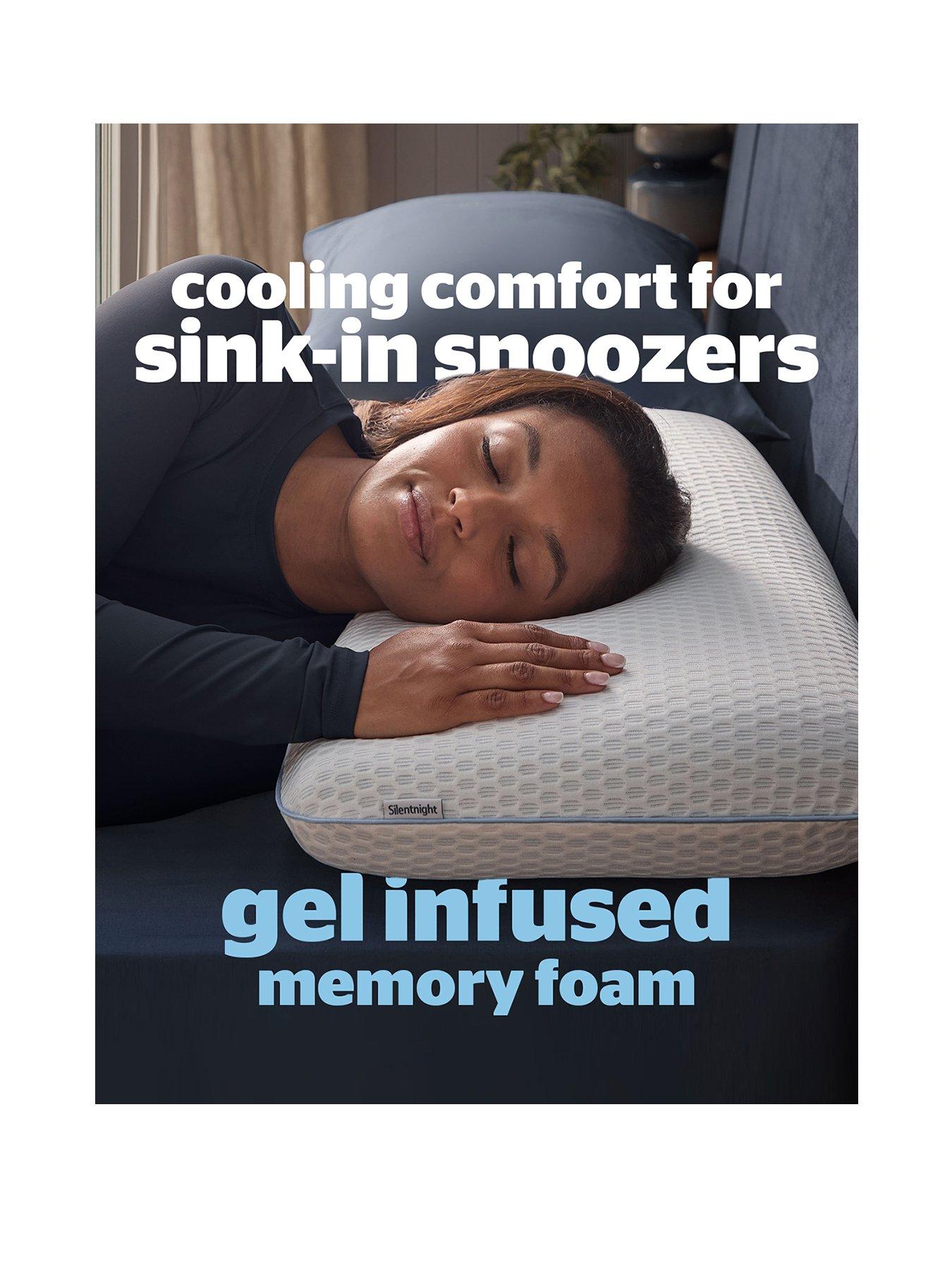 stillFront image of silentnight-impress-cooling-summer-memory-foam-pillow