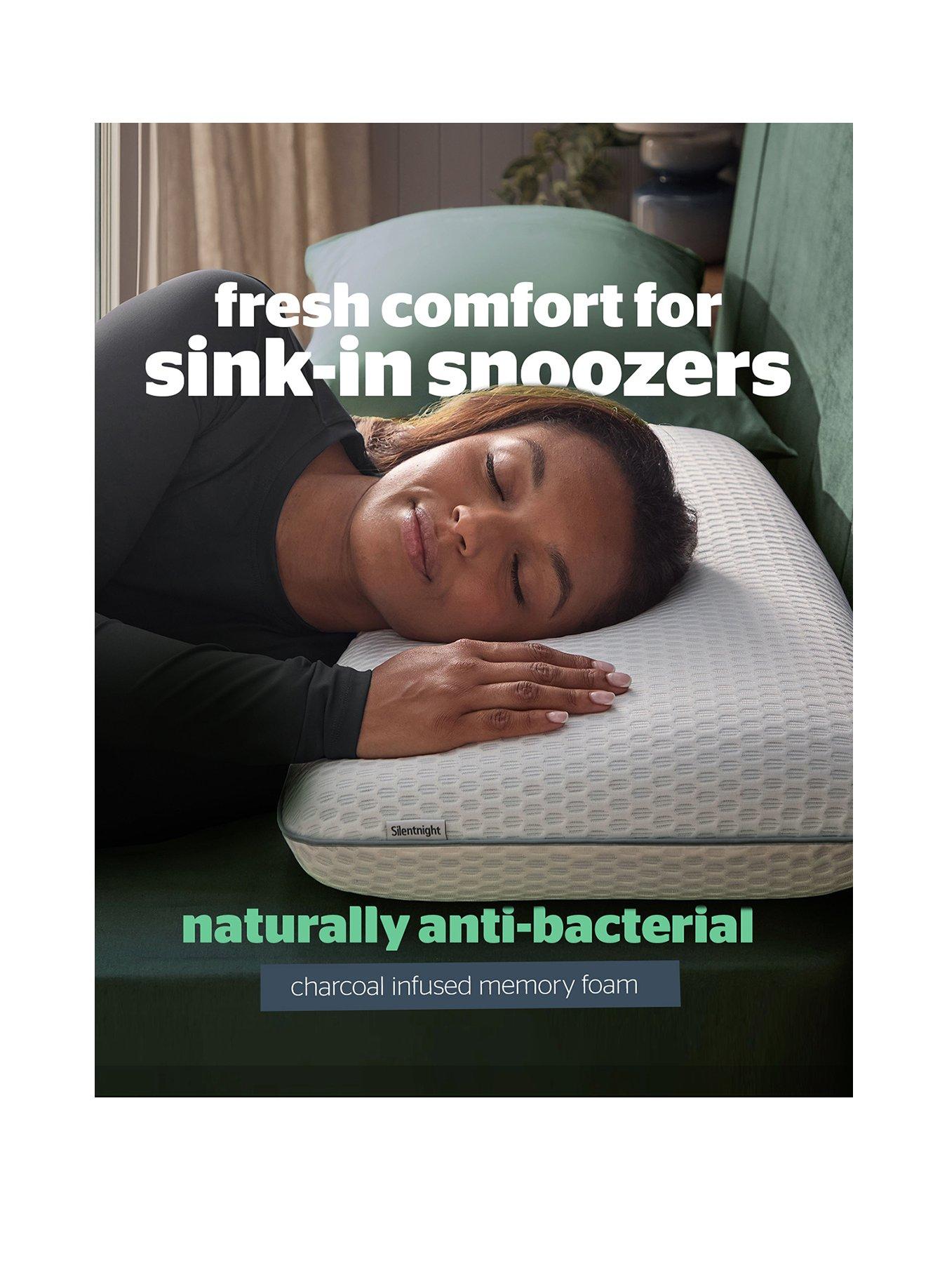 Image 2 of 7 of Silentnight Impress Charcoal Memory Foam Pillow