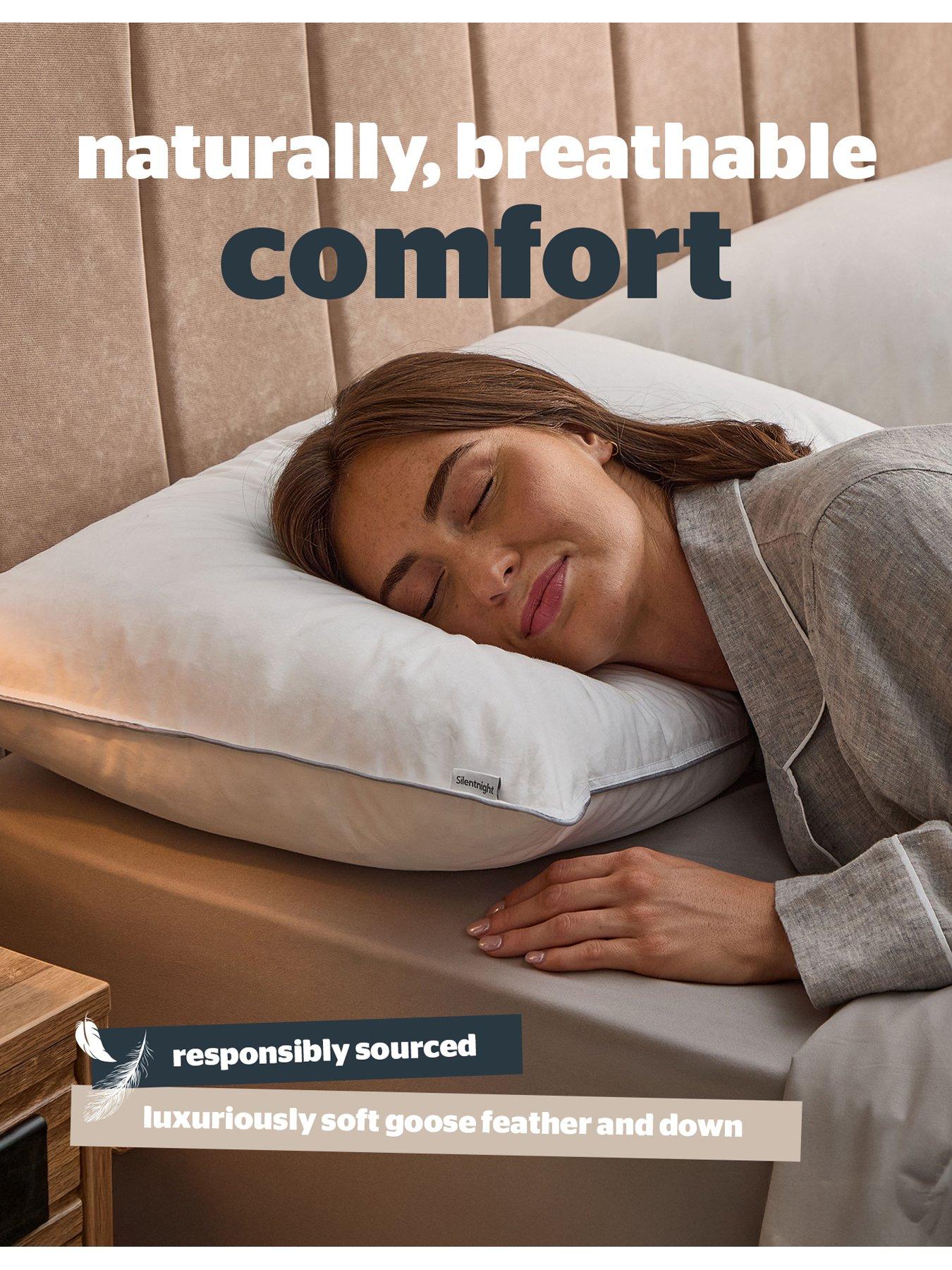  image of silentnight-goose-feather-amp-down-pillow