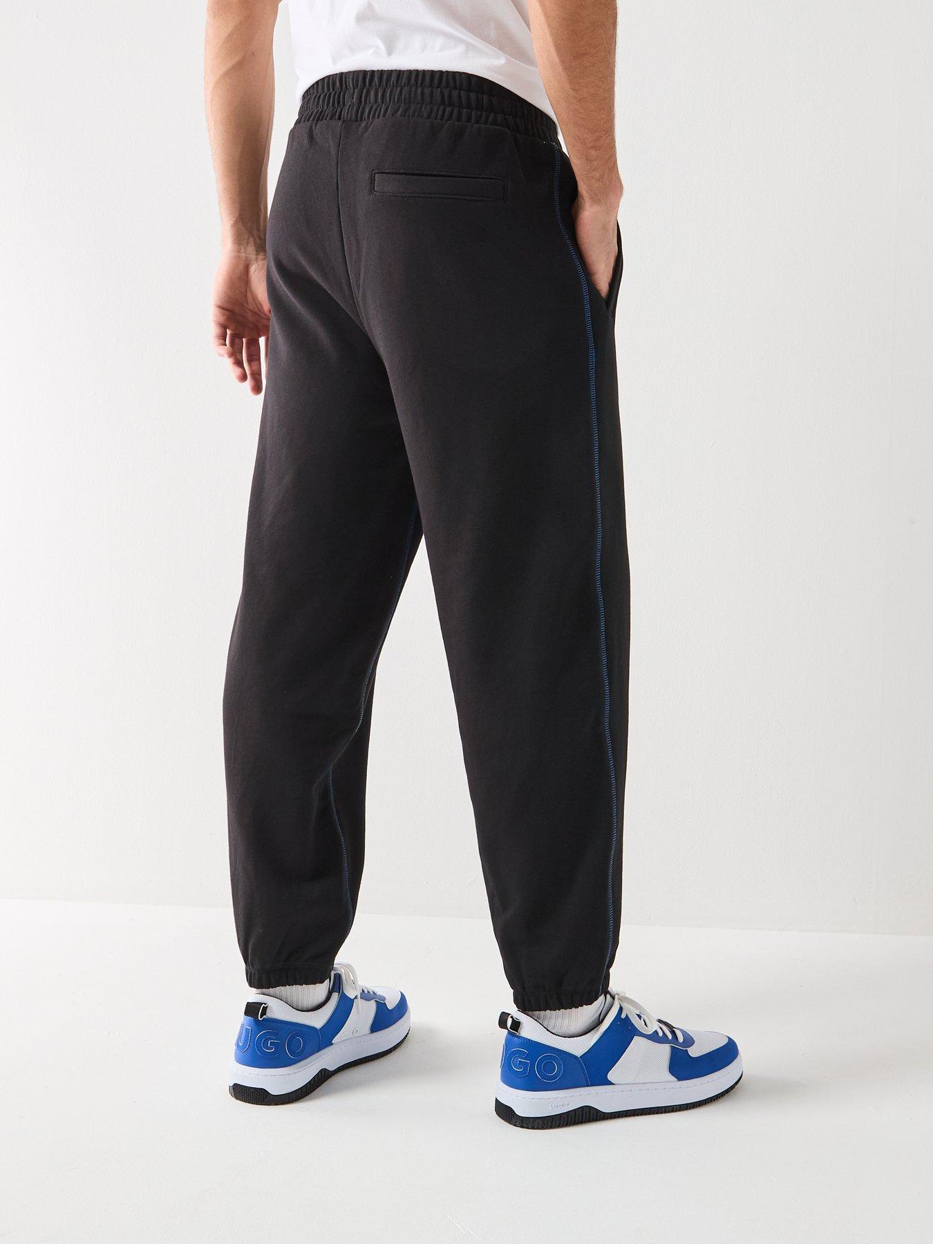  image of hugo-blue-notharos-joggers-black