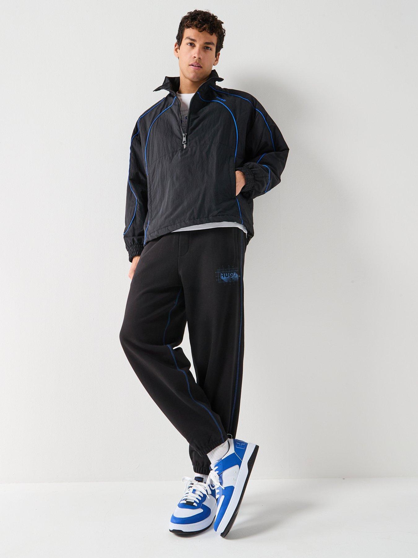  image of hugo-blue-notharos-joggers-black
