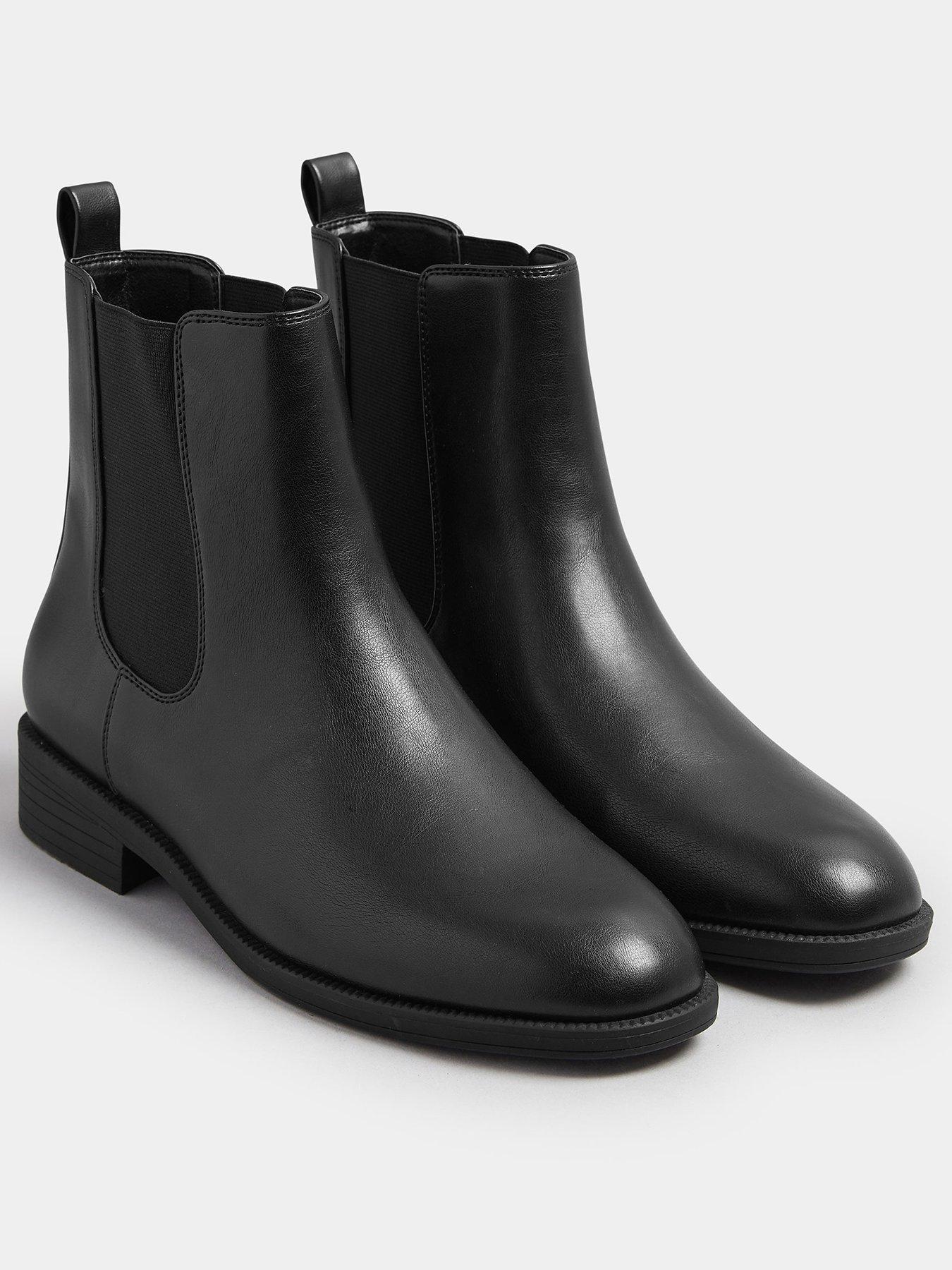 Image 2 of 4 of Long Tall Sally Ankle Chelsea Boot - Black