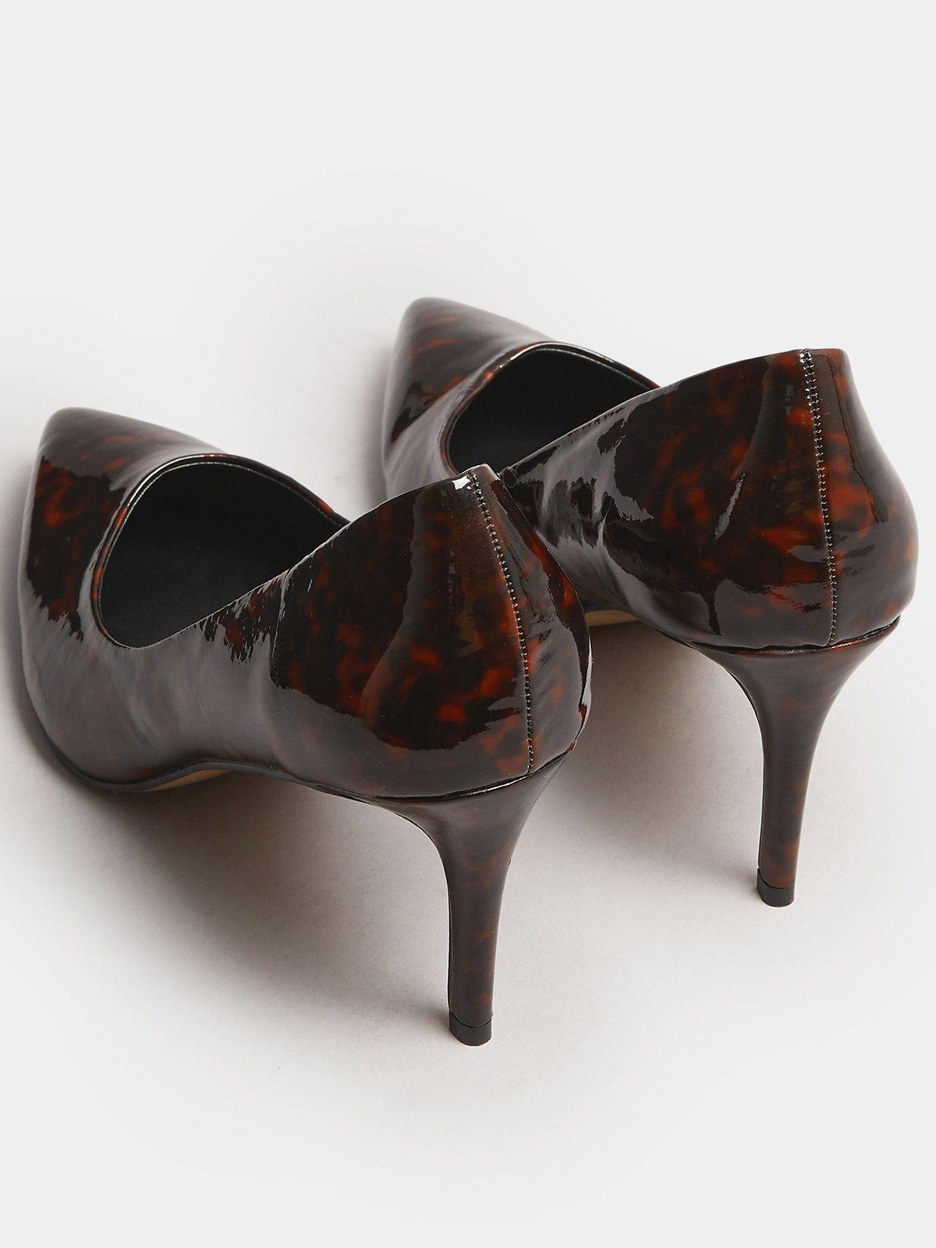 Image 3 of 3 of Long Tall Sally Tortoise Shell Point Court Shoe