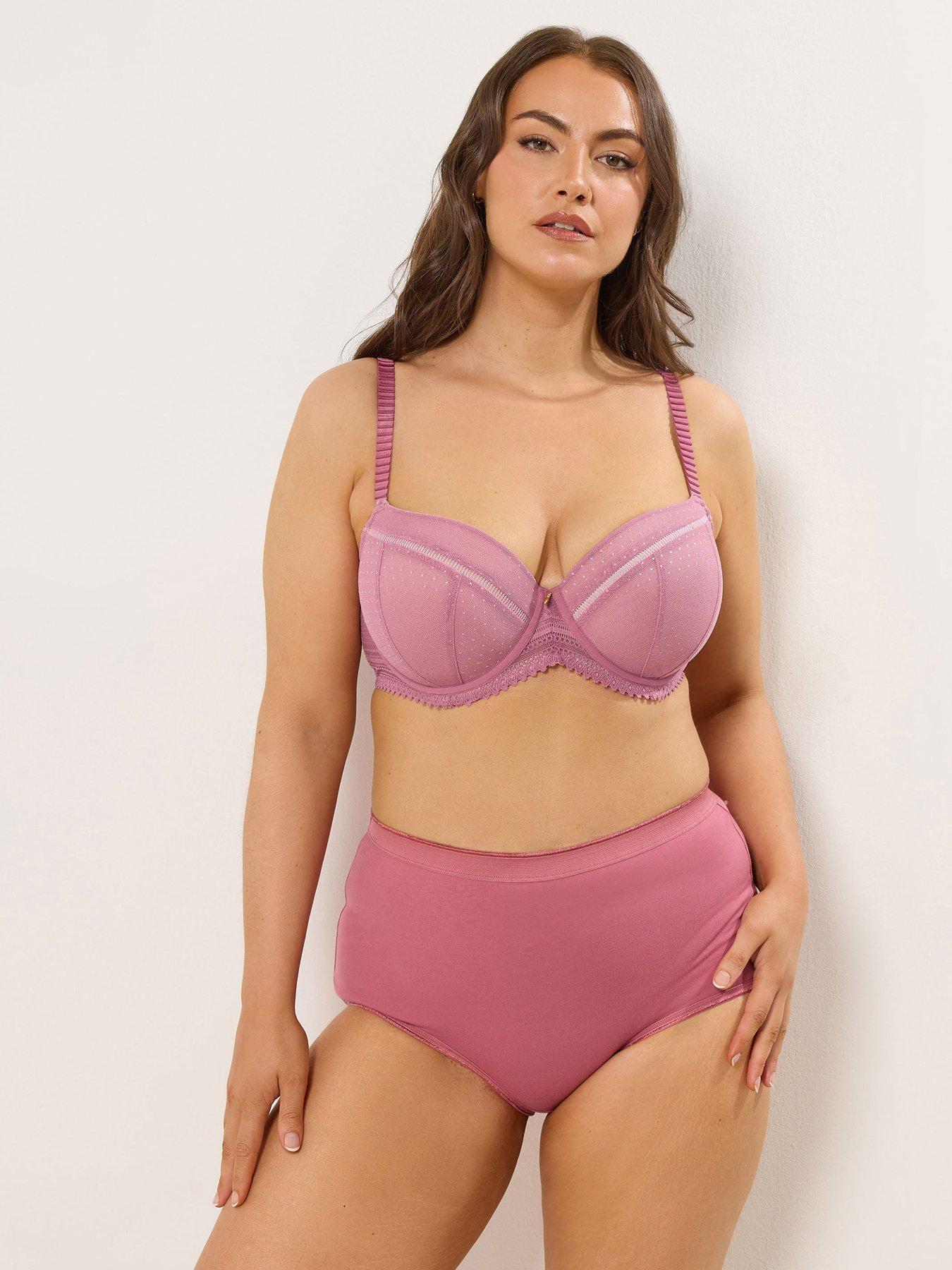  image of yours-curve-5-pack-full-briefs-purple