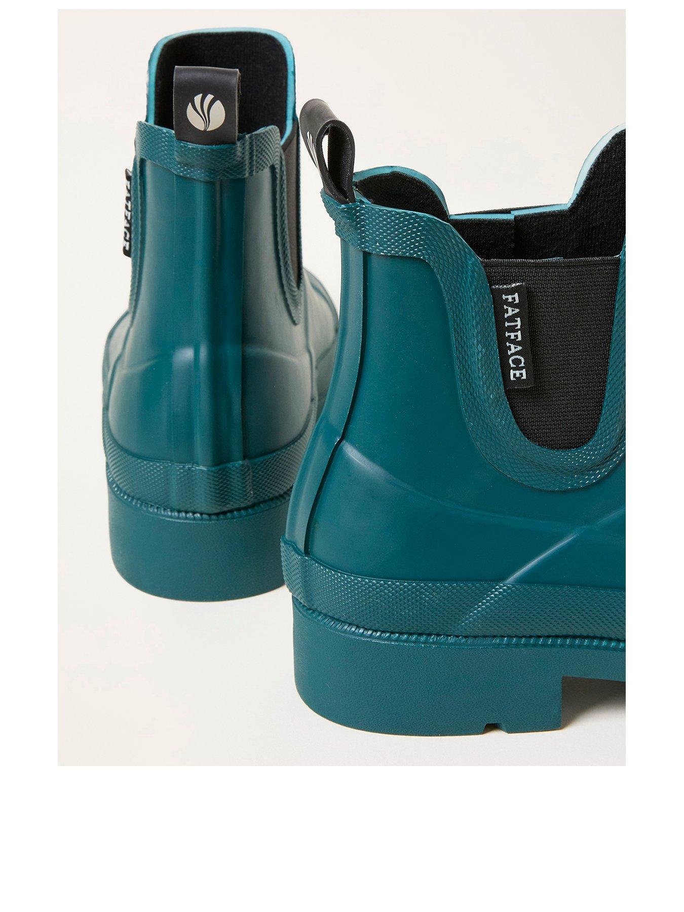  image of fatface-rubber-ankle-welly-teal