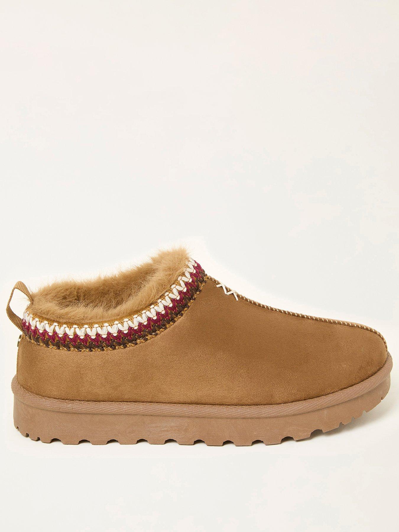 undefined Lyra Mule Slipper - Tan Brown
