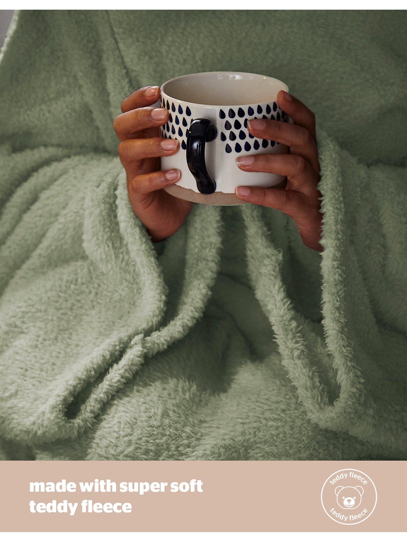  image of silentnight-snugsie-wearable-tv-blanket-sage