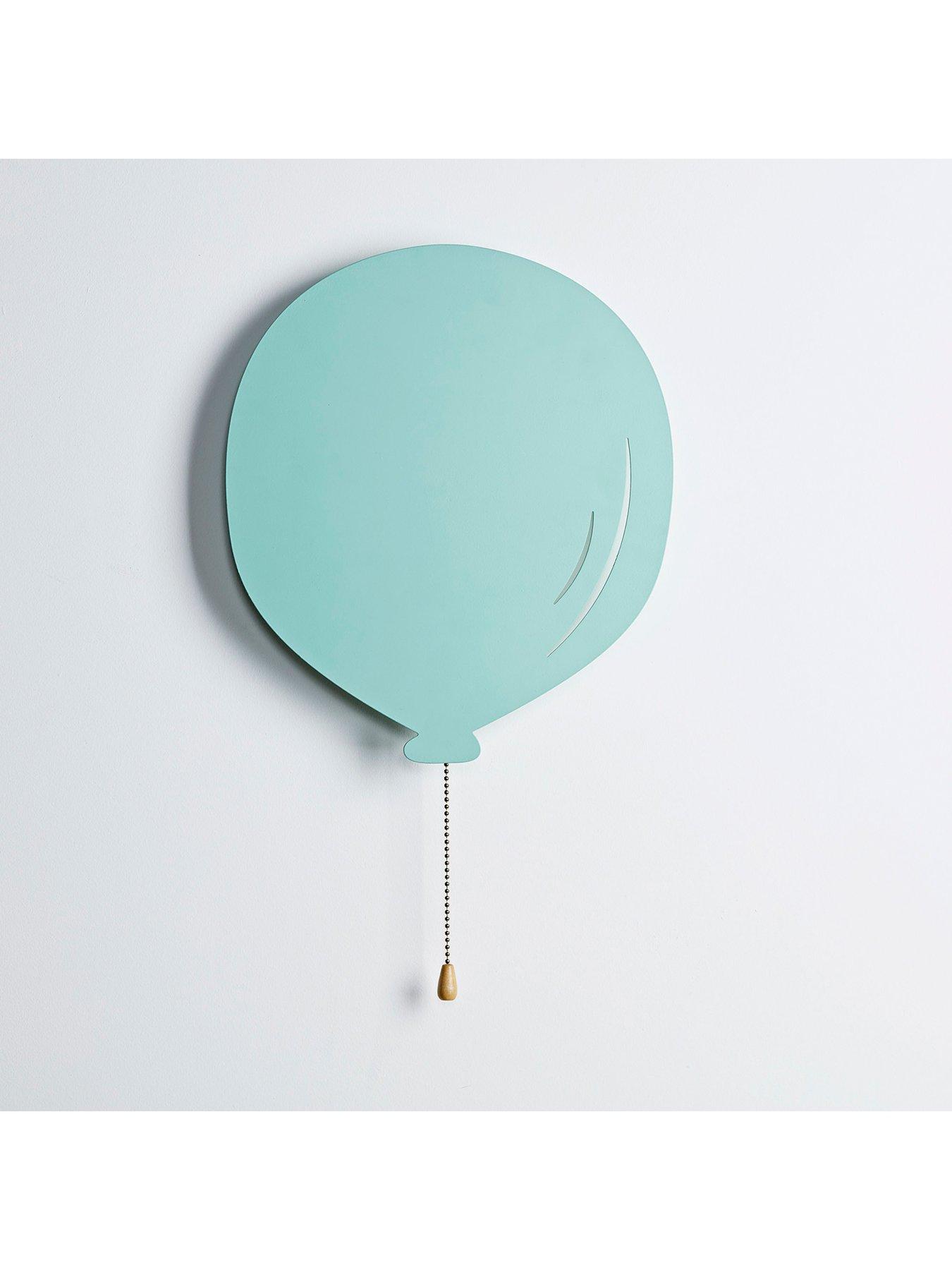  image of lights4fun-green-balloon-wall-light
