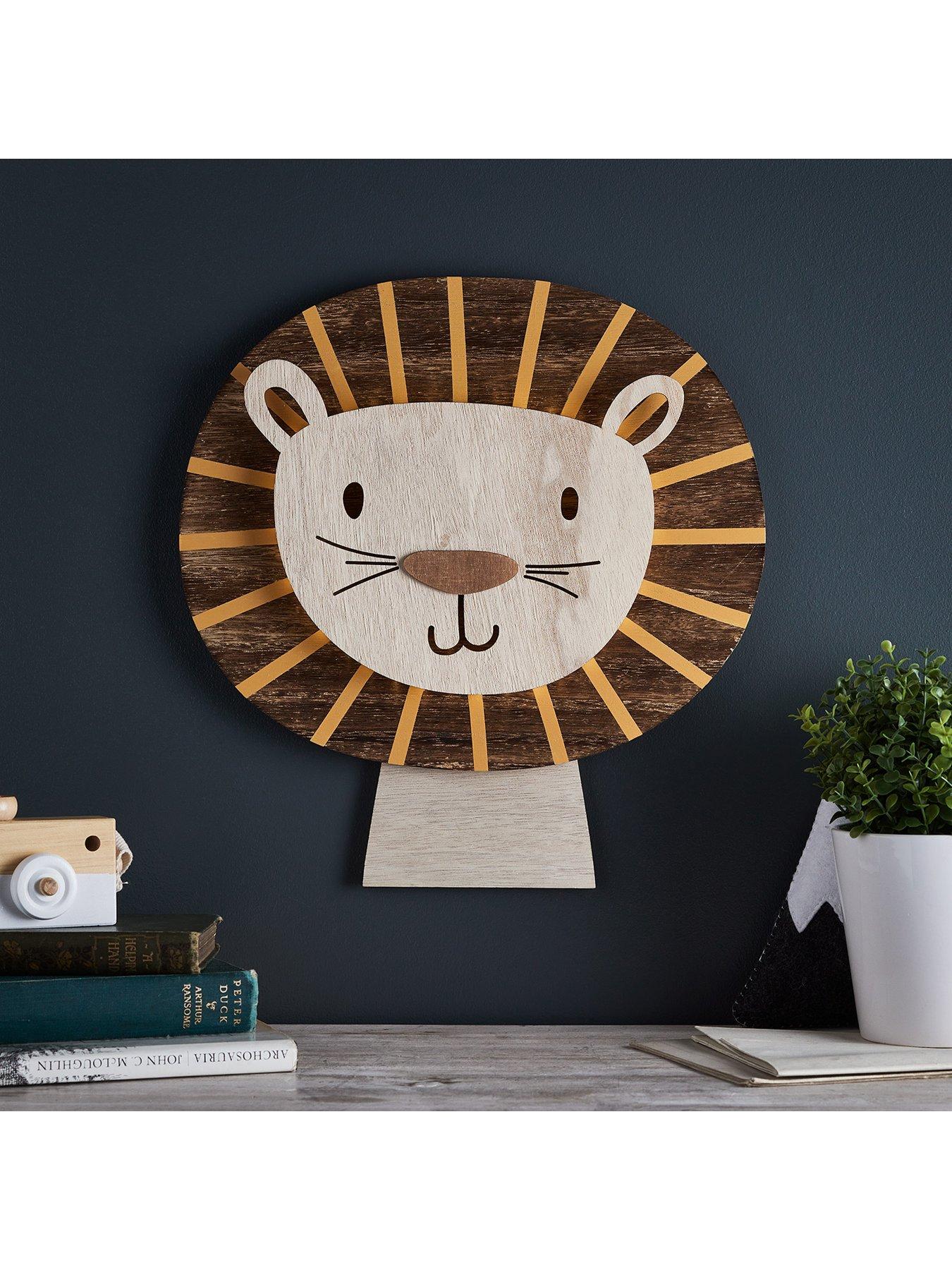 Image 4 of 6 of Lights4Fun Lion Children's Wall Light