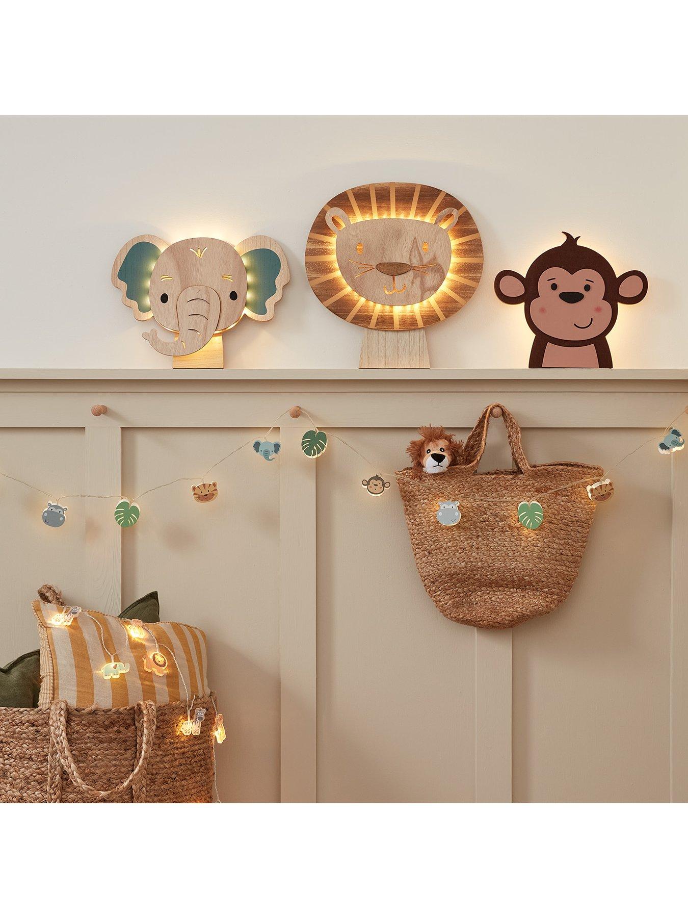 Image 5 of 6 of Lights4Fun Lion Children's Wall Light