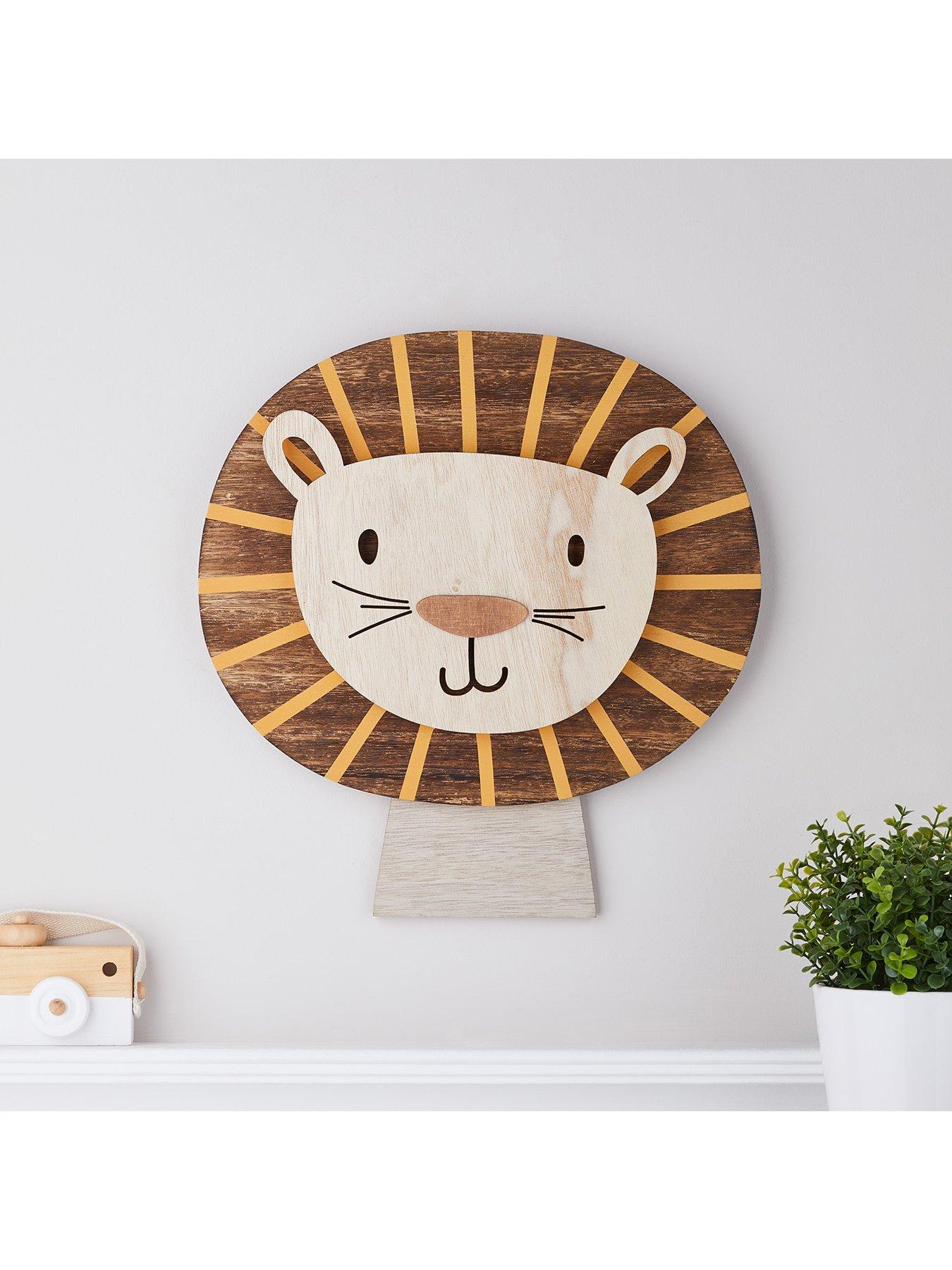 Image 6 of 6 of Lights4Fun Lion Children's Wall Light