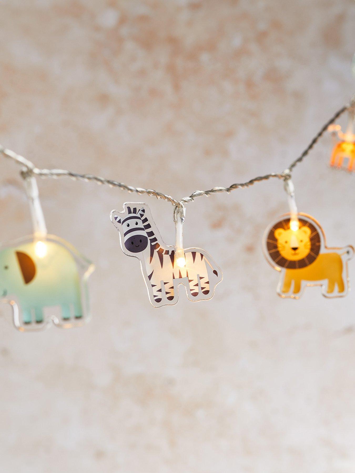 Lights4Fun 12 Safari Children's Fairy Lights