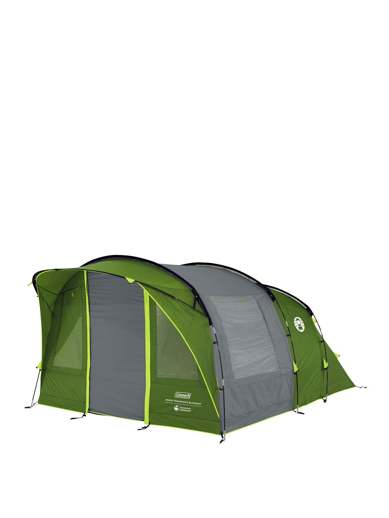 Image 1 of 4 of Coleman Rocky Mountain 5 Person BlackOut Tent