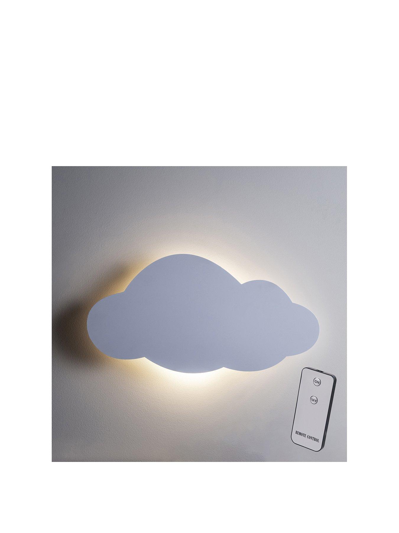  image of lights4fun-cloud-silhouette-battery-night-light