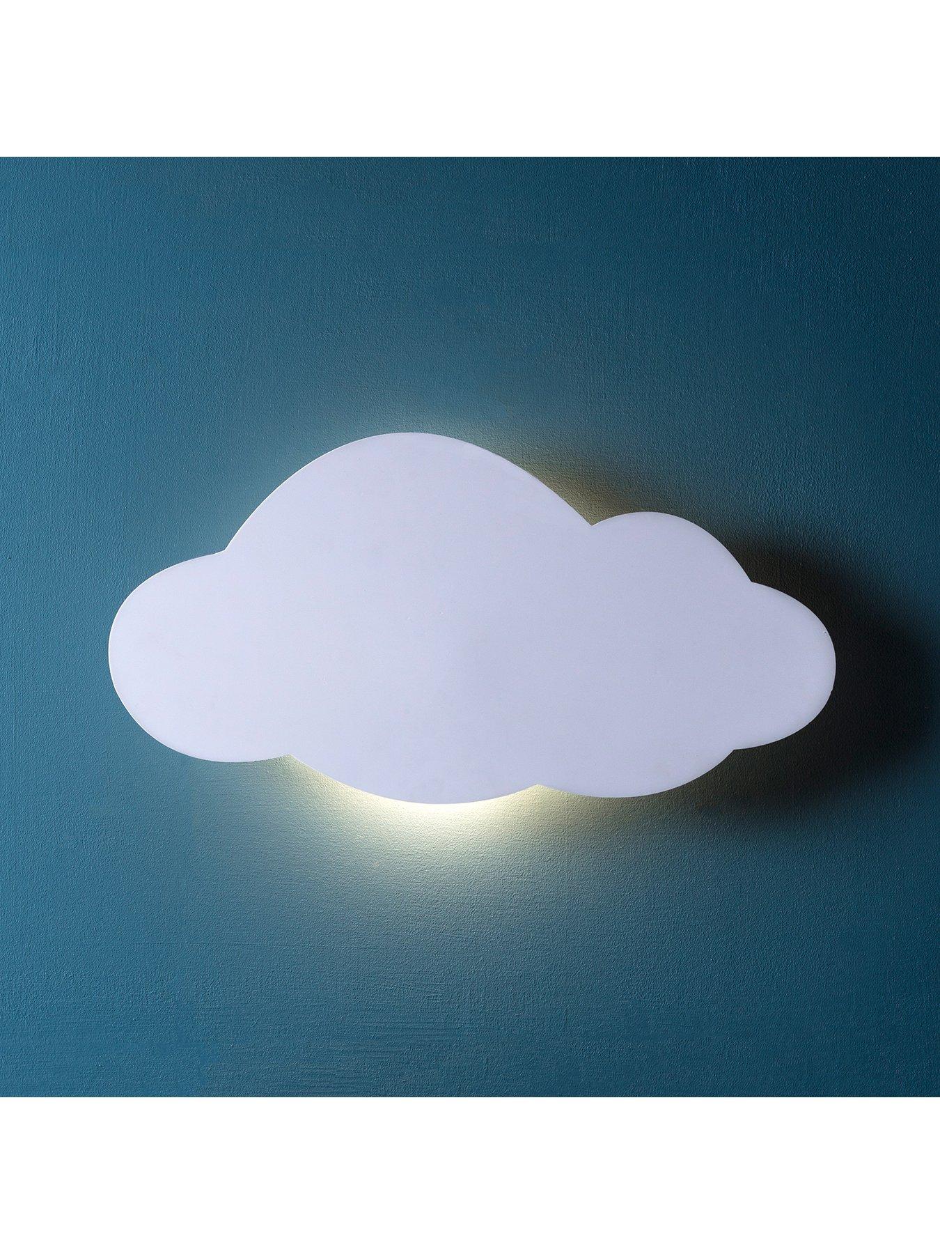  image of lights4fun-cloud-silhouette-battery-night-light