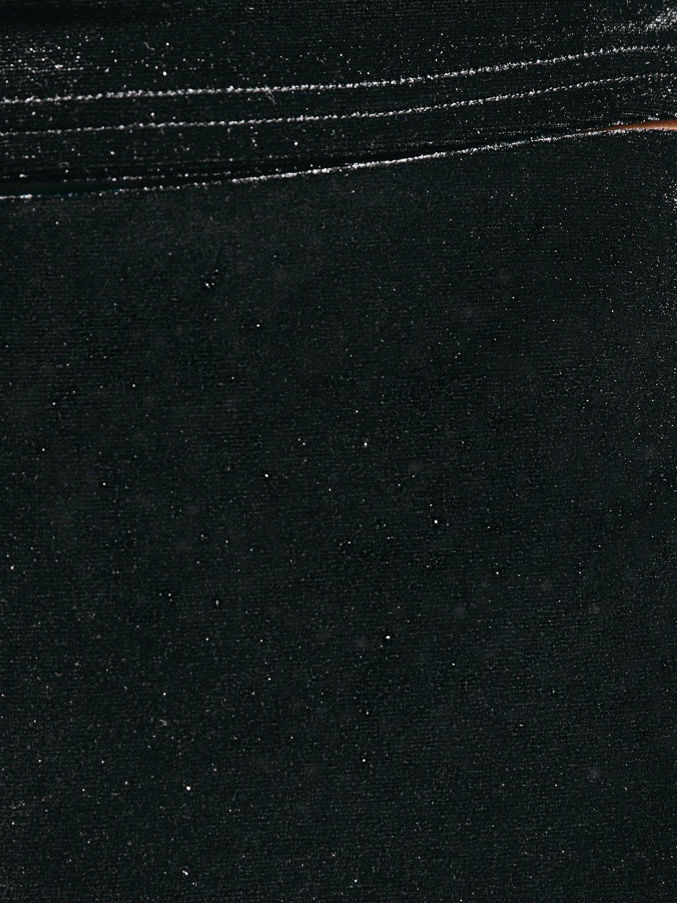  image of new-look-black-velvet-flared-trousers