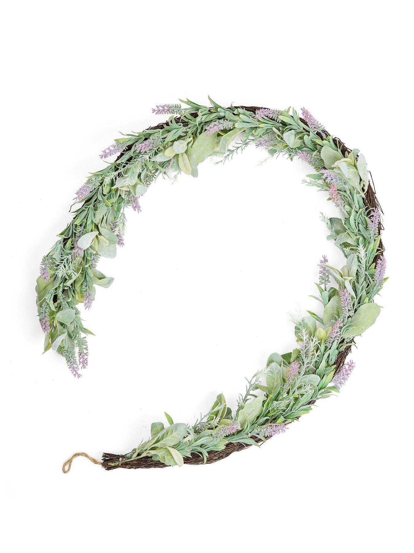 Image 2 of 4 of The Very Collection Faux Lavender Garland&nbsp;- 180cm
