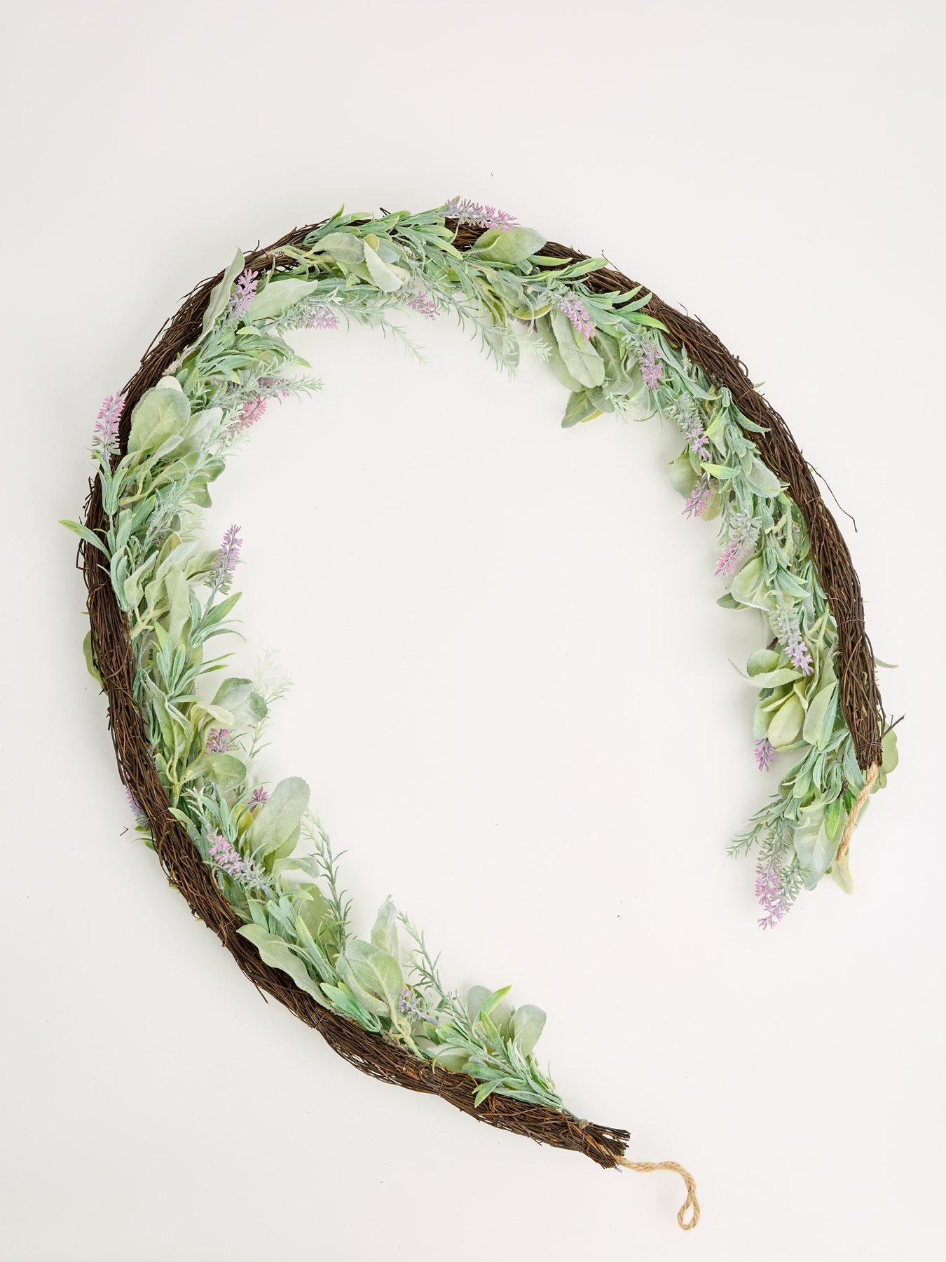 Image 3 of 4 of The Very Collection Faux Lavender Garland&nbsp;- 180cm