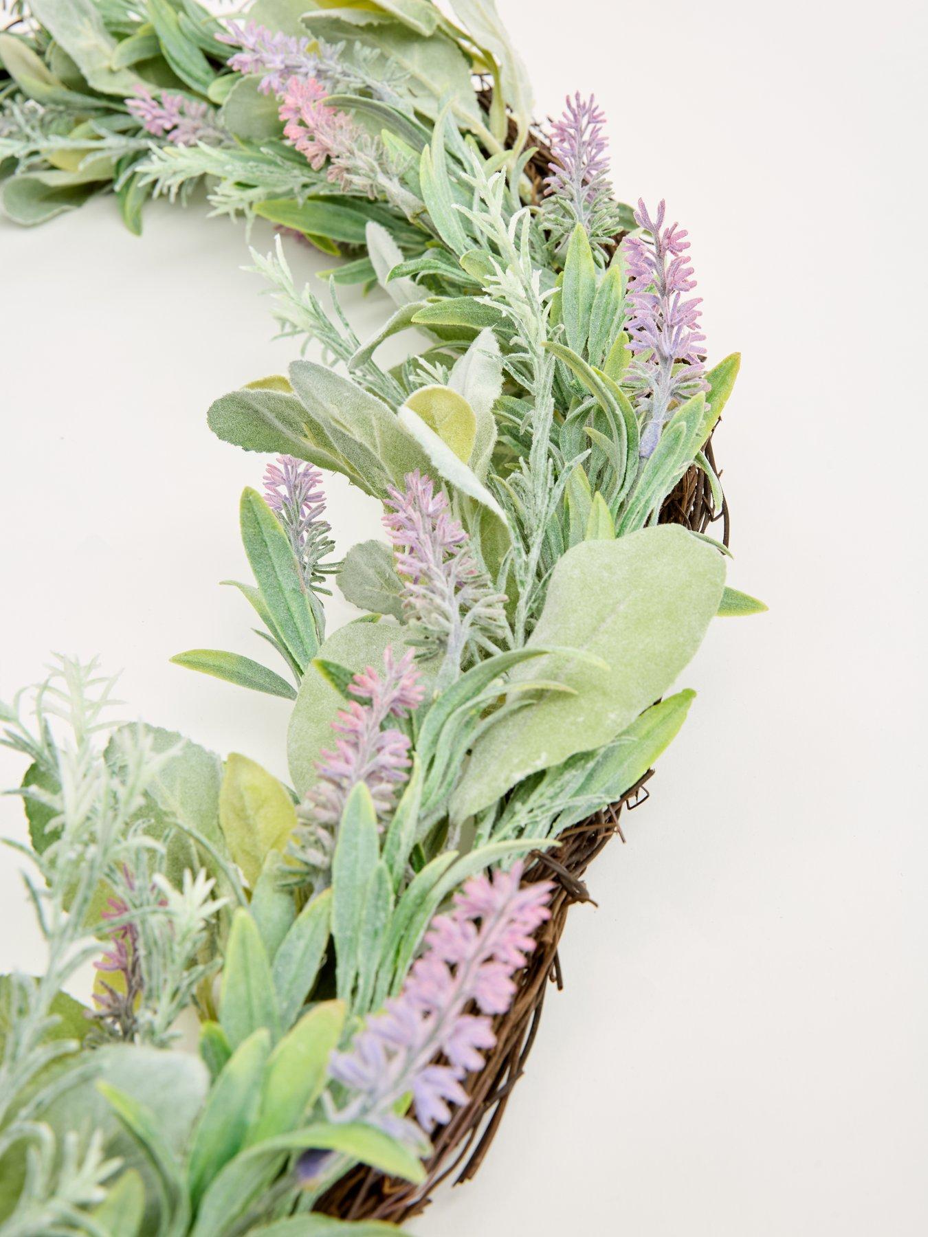 Image 4 of 4 of The Very Collection Faux Lavender Garland&nbsp;- 180cm