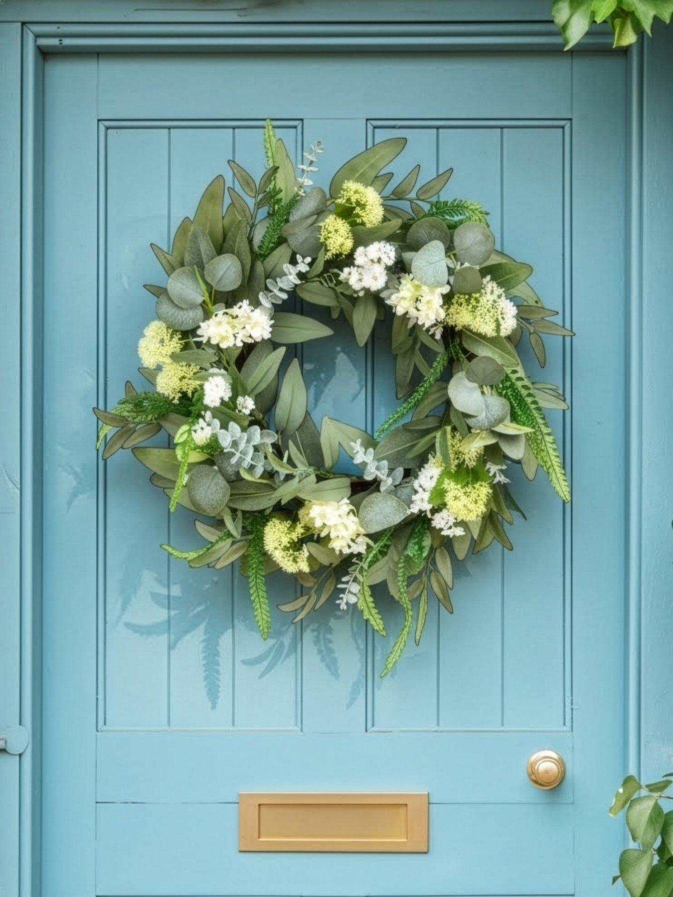The Very Collection 60cm Daisy Wreath