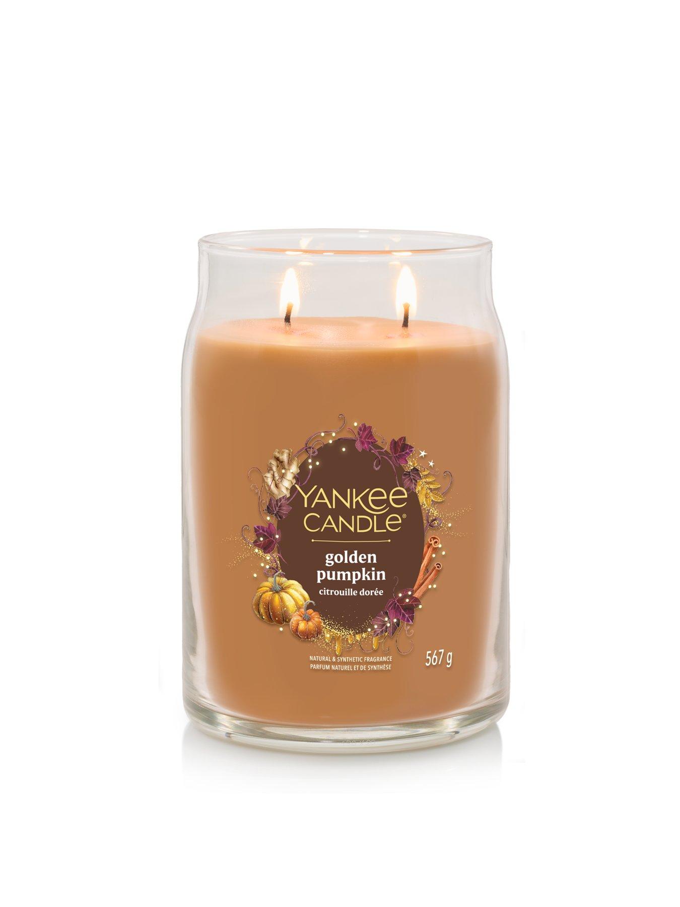 Image 3 of 7 of Yankee Candle Signature Large Jar Golden Pumpkin