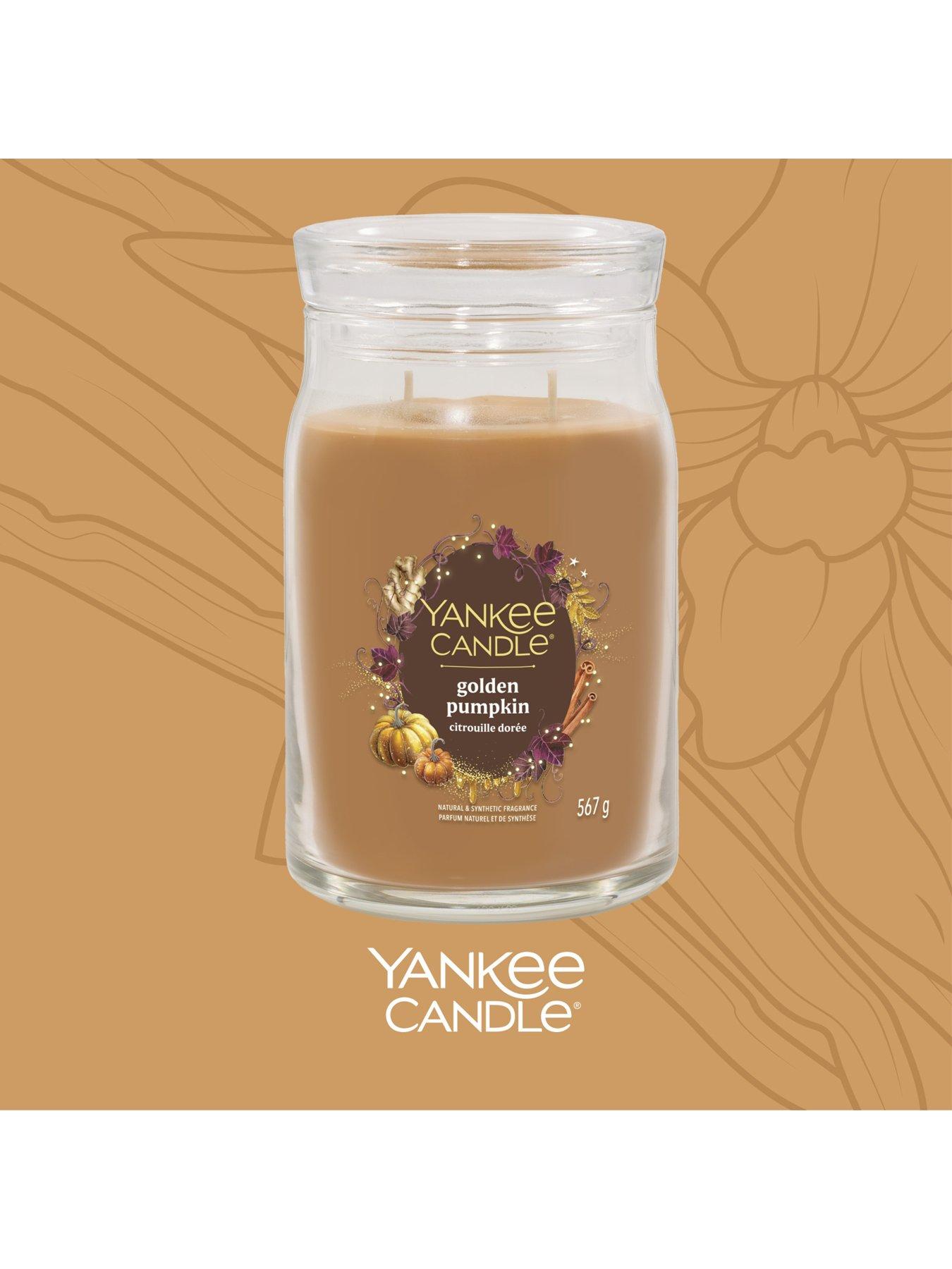 Image 5 of 7 of Yankee Candle Signature Large Jar Golden Pumpkin