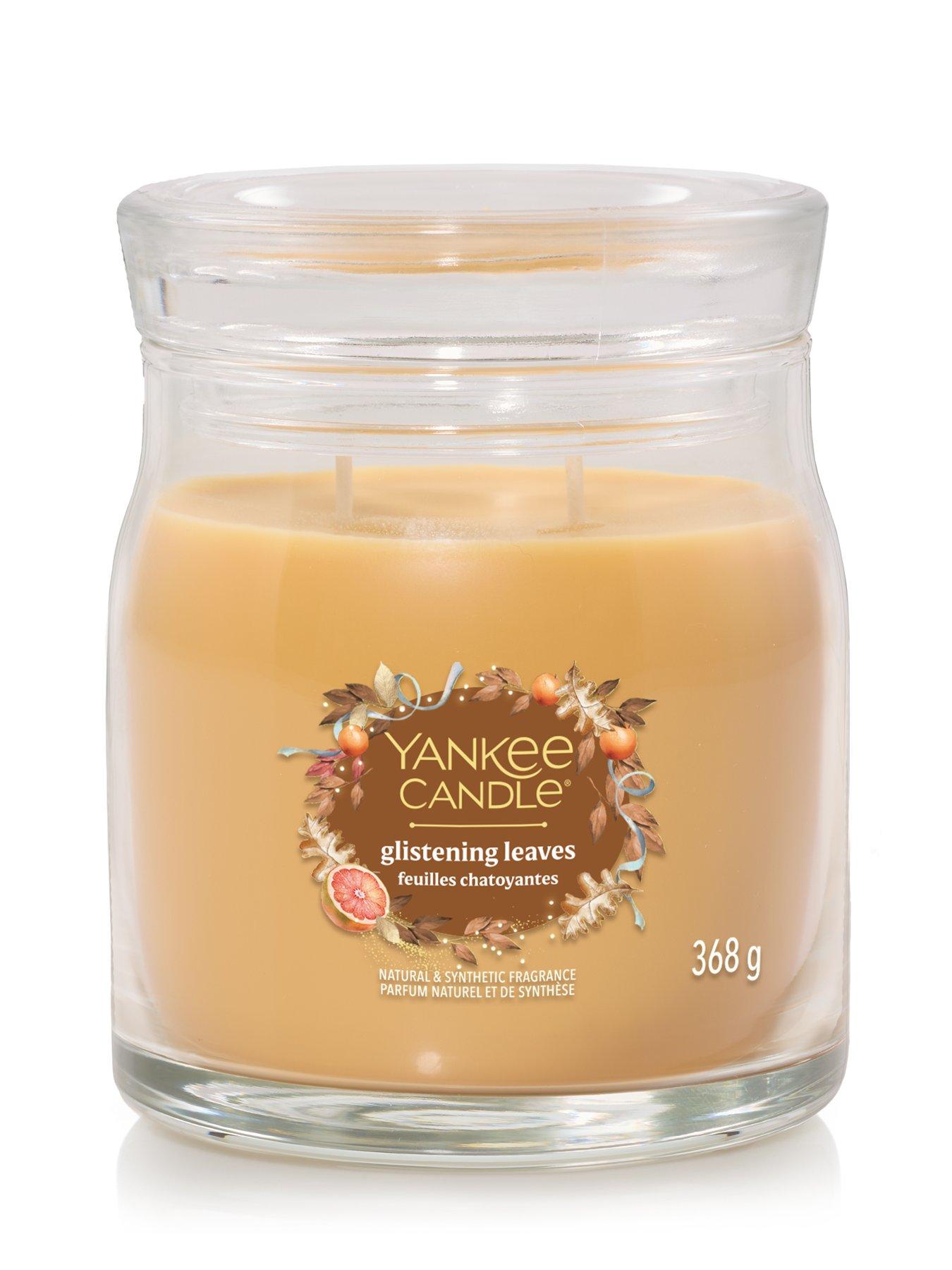 Image 1 of 5 of Yankee Candle Signature Medium Jar Glistening Leaves