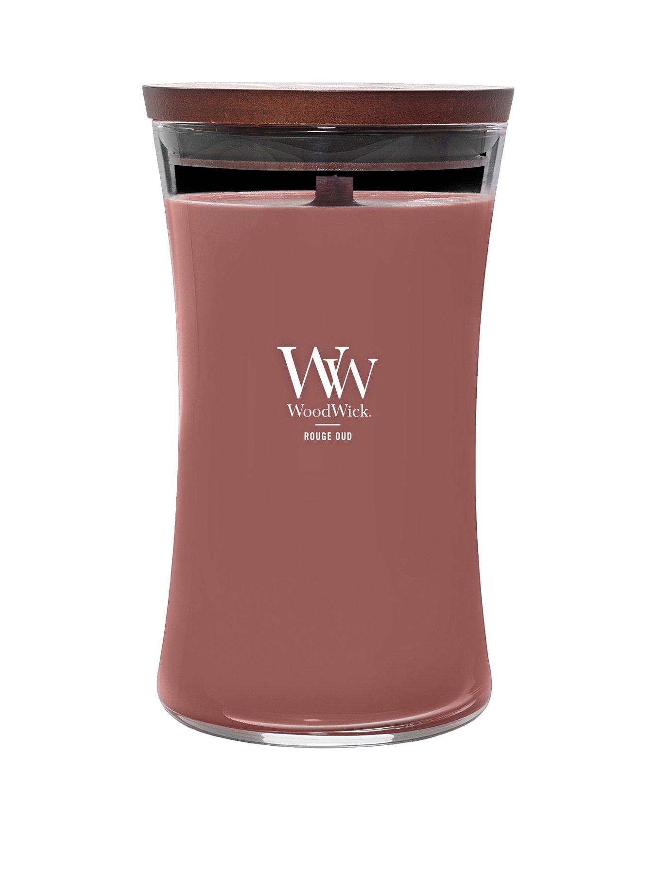  image of woodwick-ww-large-hourglass-rouge-oud