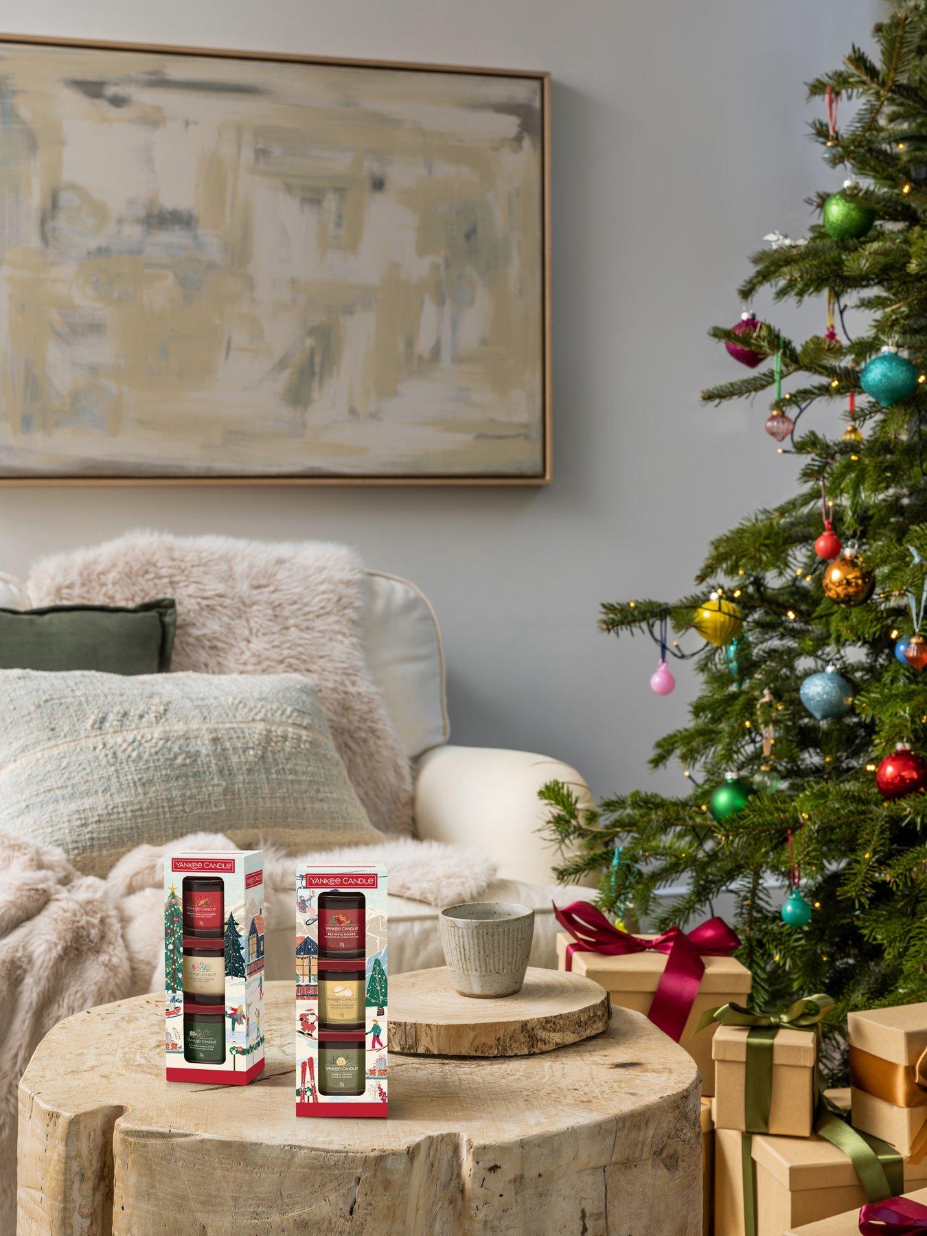 undefined 3 Mini Filled Votive Christmas Classics Set