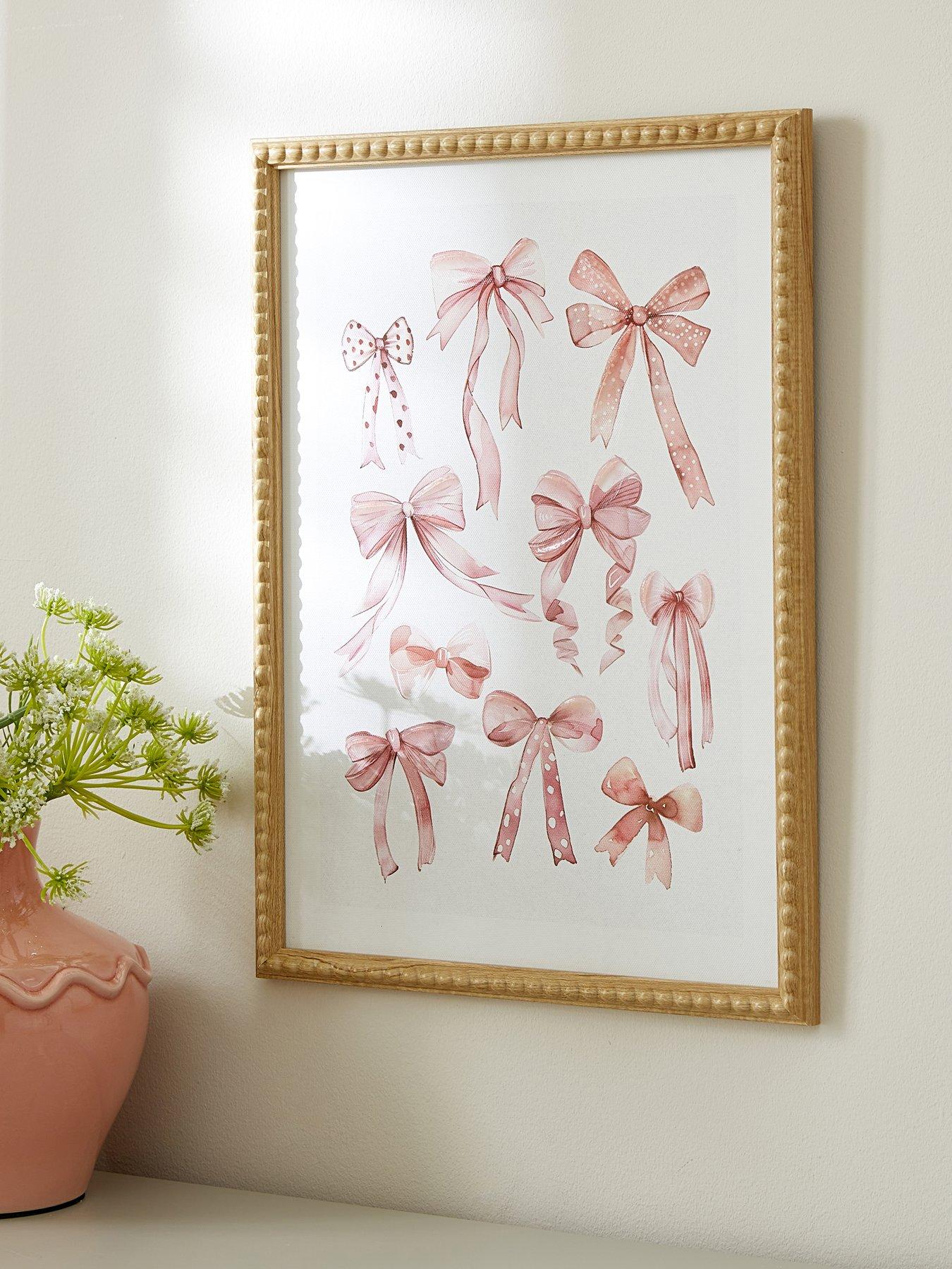 the-very-collection-bow-framed-wall-art