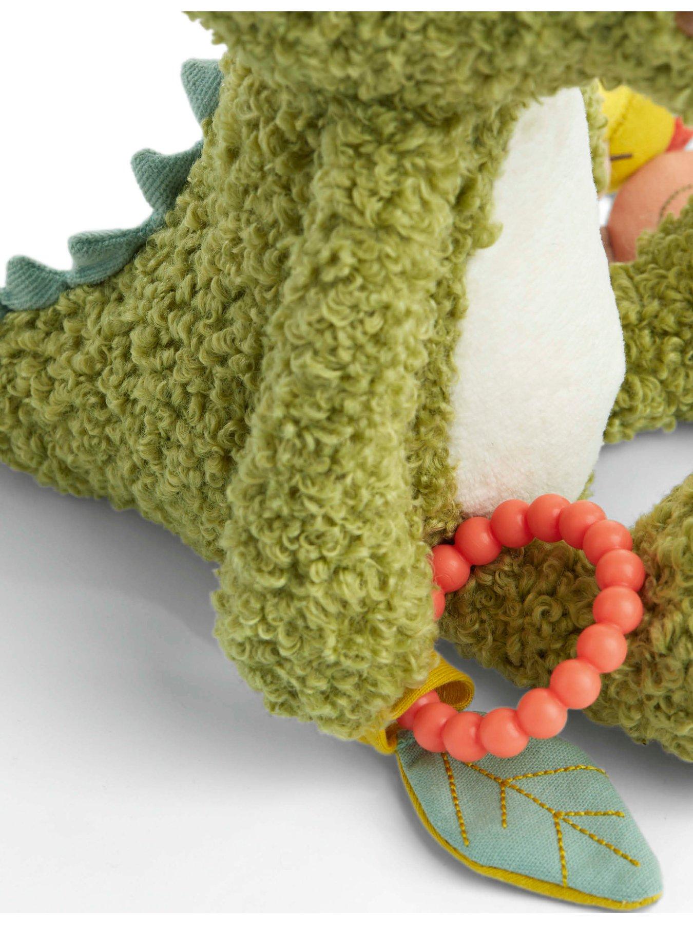  image of mamas-papas-activity-toy-large-babyplay-croc-green