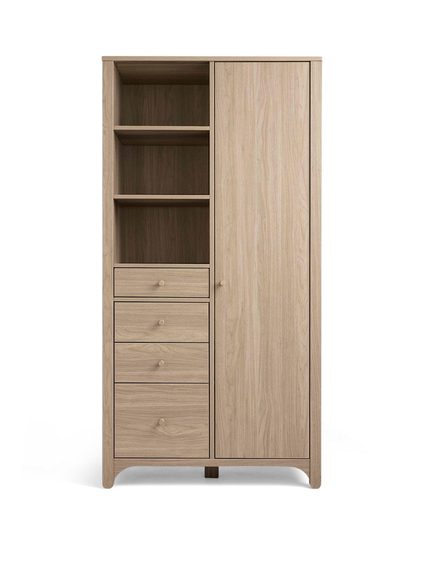 Image 2 of 6 of Mamas & Papas Barton Wardrobe - Natural Oak