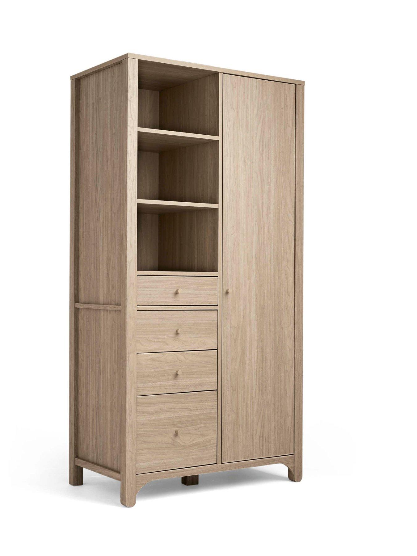 Image 5 of 6 of Mamas & Papas Barton Wardrobe - Natural Oak