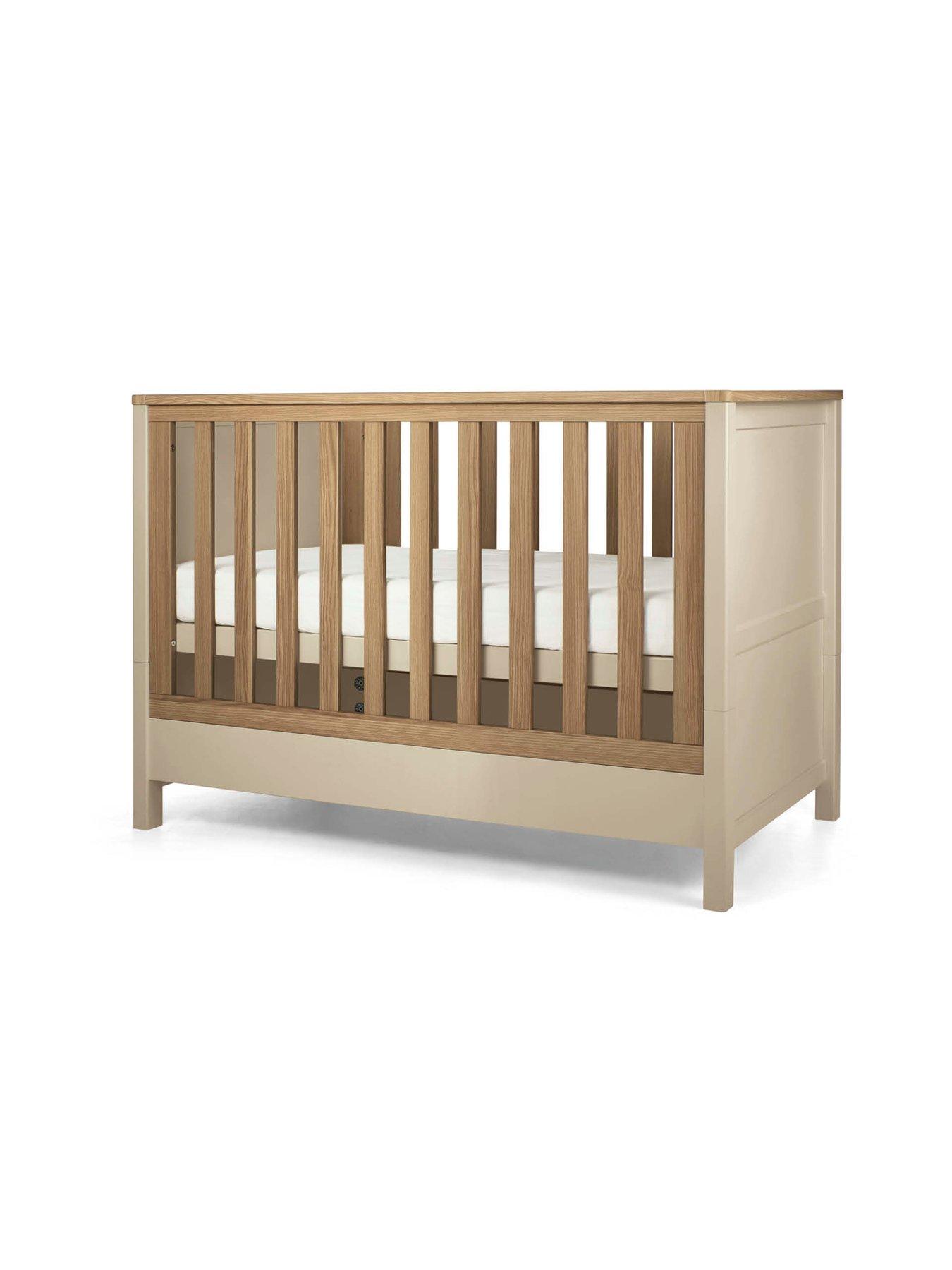 Image 4 of 7 of Mamas & Papas Harwell Convertible Cot Range (Convertible Cot, Dresser &amp; Wardrobe) - Cashmere