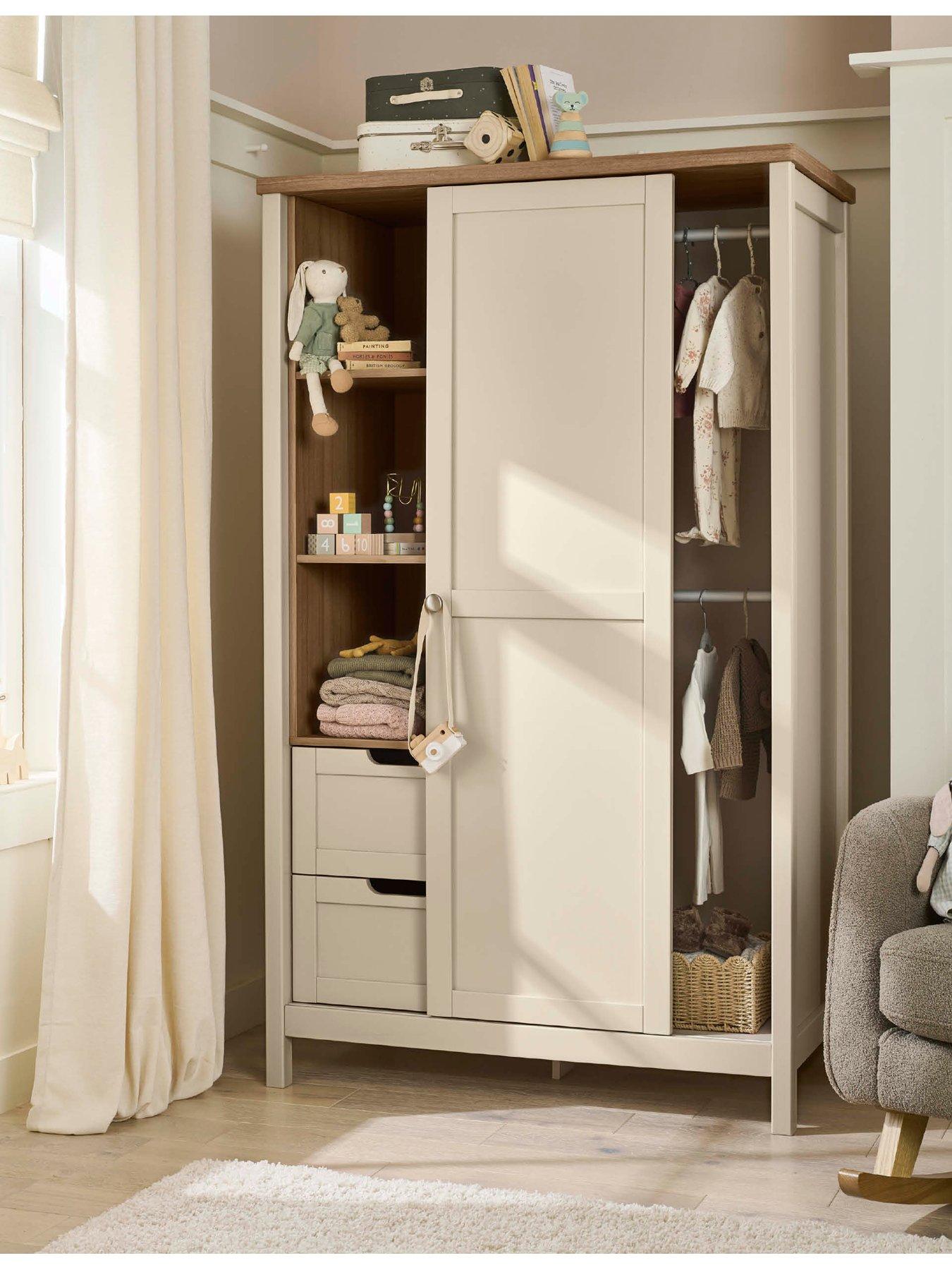 Image 7 of 7 of Mamas & Papas Harwell Convertible Cot Range (Convertible Cot, Dresser &amp; Wardrobe) - Cashmere