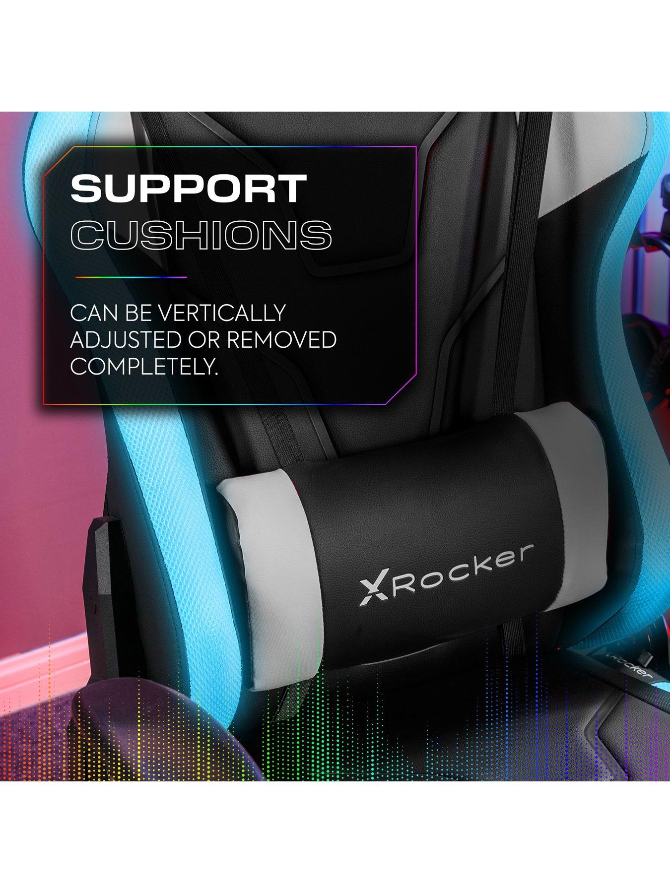  image of x-rocker-agility-rgb-esport-ergonomic-gaming-chair-with-app-controlnbsp--black