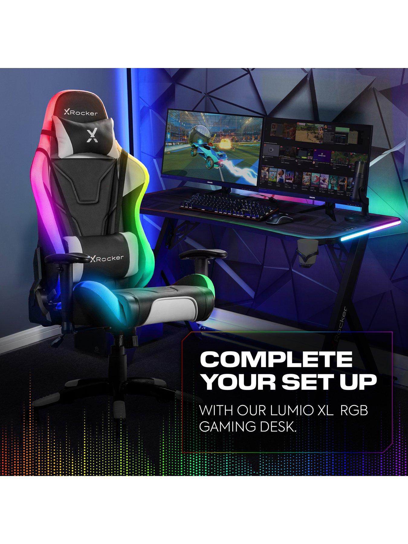  image of x-rocker-agility-rgb-esport-ergonomic-gaming-chair-with-app-controlnbsp--black